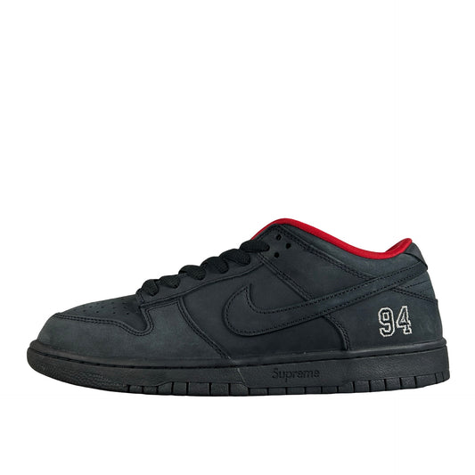 HQ8487 001 Nike SB Dunk Low Supreme 94 Black [USED] - 11 M (Used)