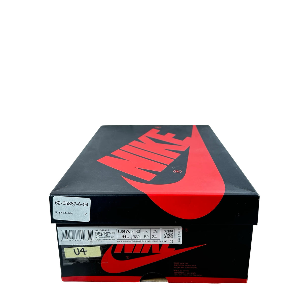 575441 140 Jordan 1 Retro High Obsidian (GS) [USED] - 6 Y (Used4)