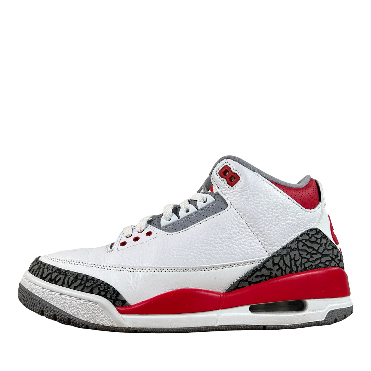 DN3707 160 Jordan 3 Retro Fire Red (2022) [USED] - 9 M (Used10)