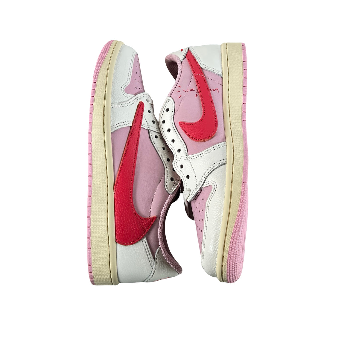 IQ7604 101 Jordan 1 Retro Low OG SP Travis Scott Sail Tropical Pink [USED] - 8 M (VNDS)