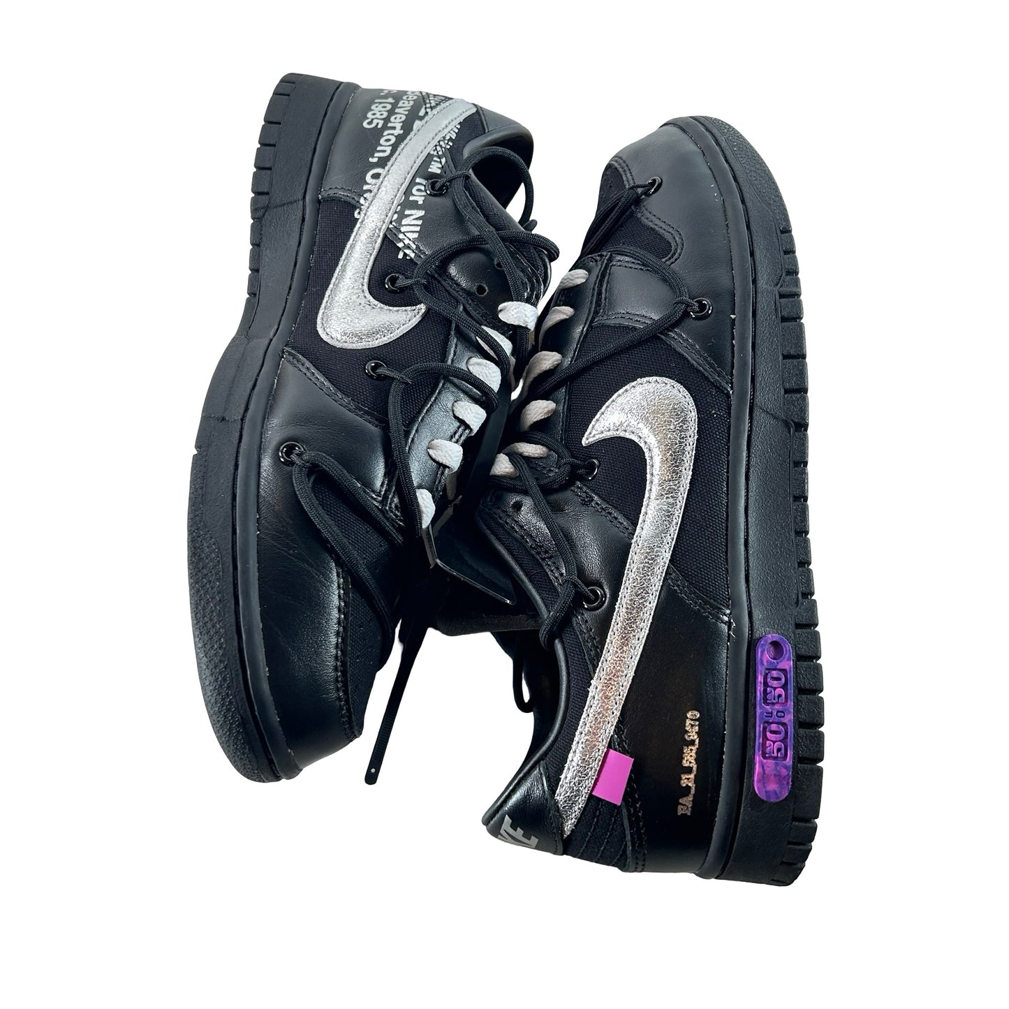 DM1602 001 Nike Dunk Low Off-White Lot 50 [USED] - 9 M (Used2)