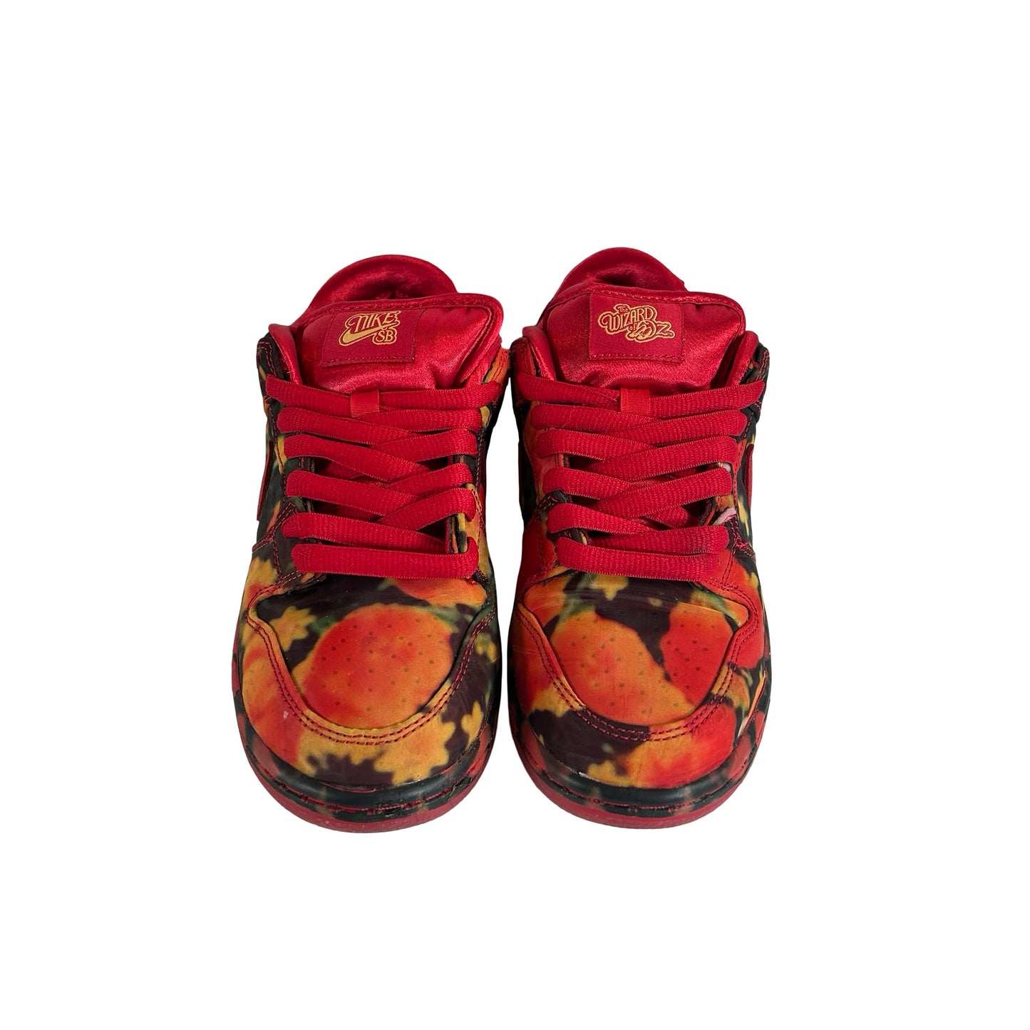 FZ1291 600 Nike SB Dunk Low The Wizard of Oz Poppy Field [USED] - 5 M (Used)