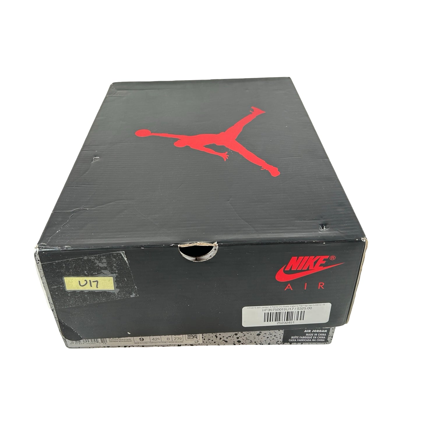 HF3975 001 Jordan 5 Retro OG Black Metallic Reimagined [USED] - 9 M (Used17)