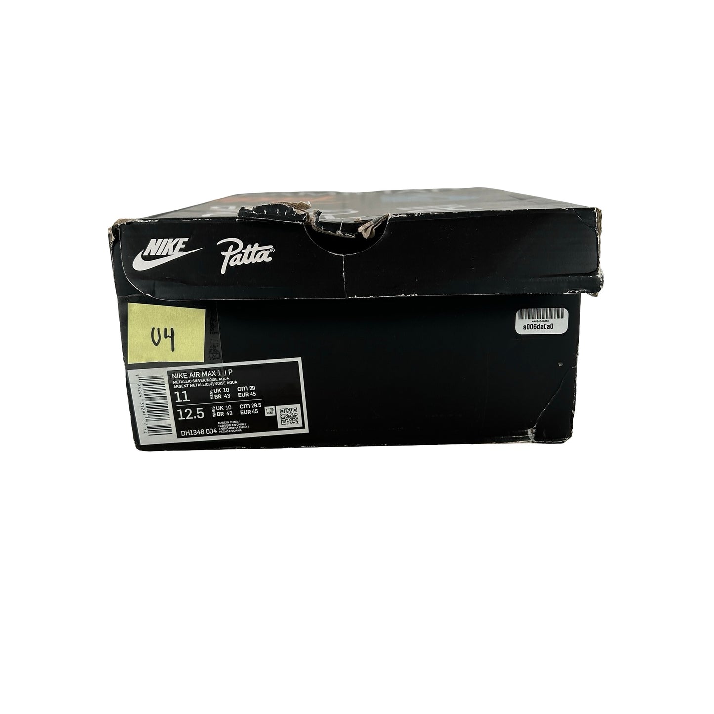 DH1348 004 Nike Air Max 1 Patta Waves Noise Aqua [USED] - 11 M (Used4)