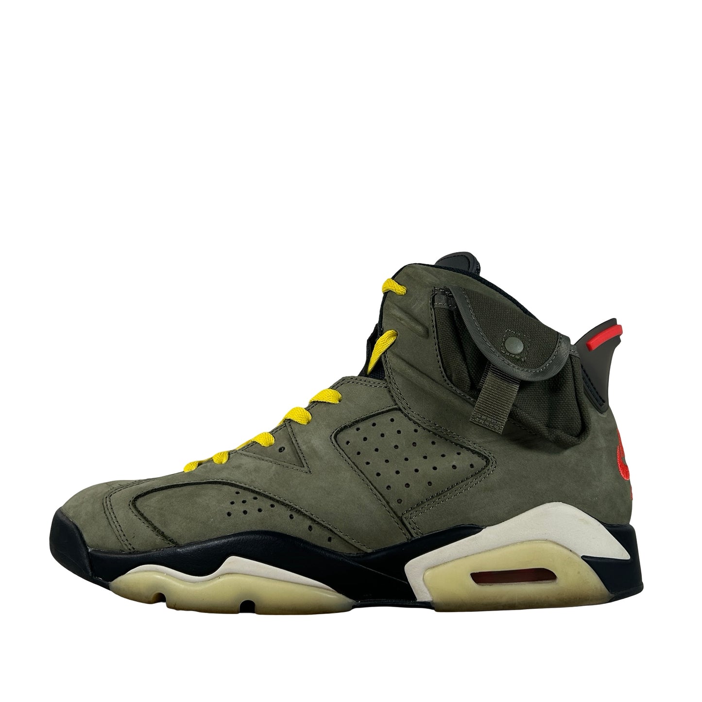 CN1084 200 Air Jordan 6 Retro Travis Scott [USED] - 10.5 M (Used14)