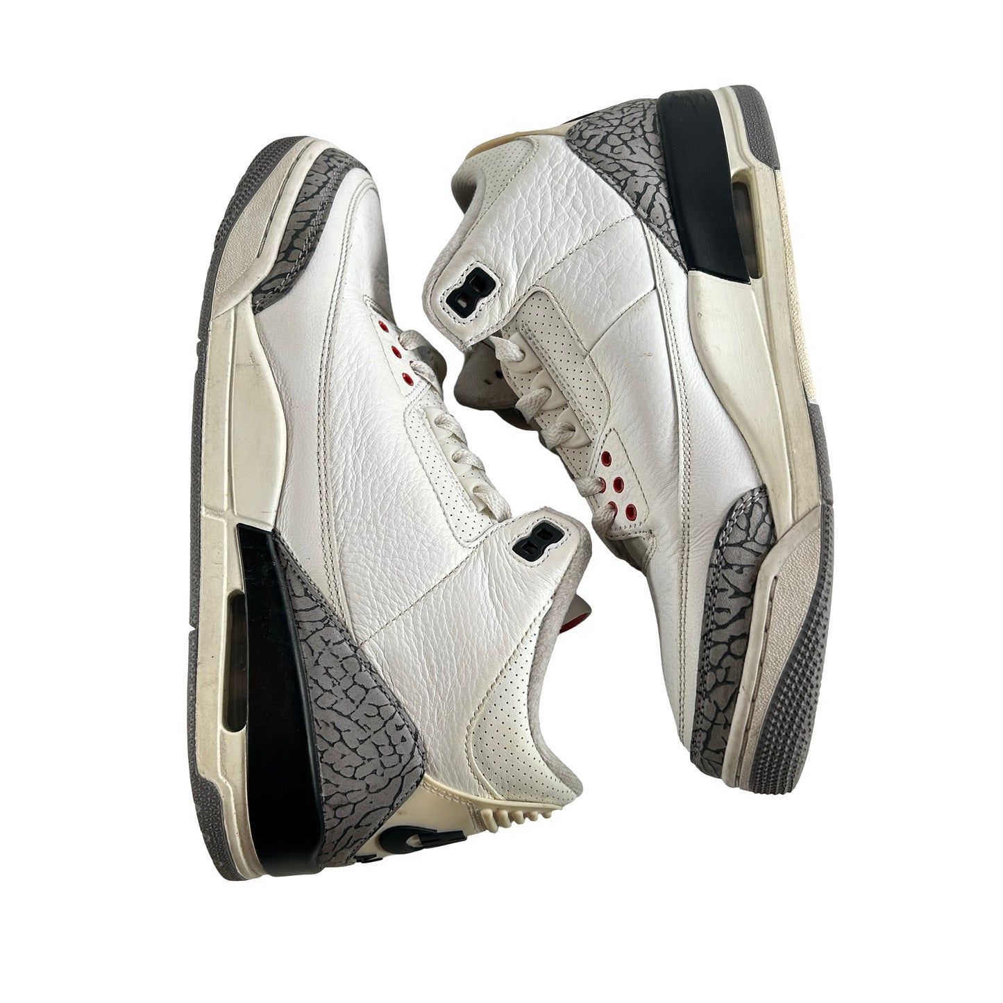 DN3707 100 Jordan 3 Retro White Cement Reimagined [USED] - 9 M (Used2) (No Box2)