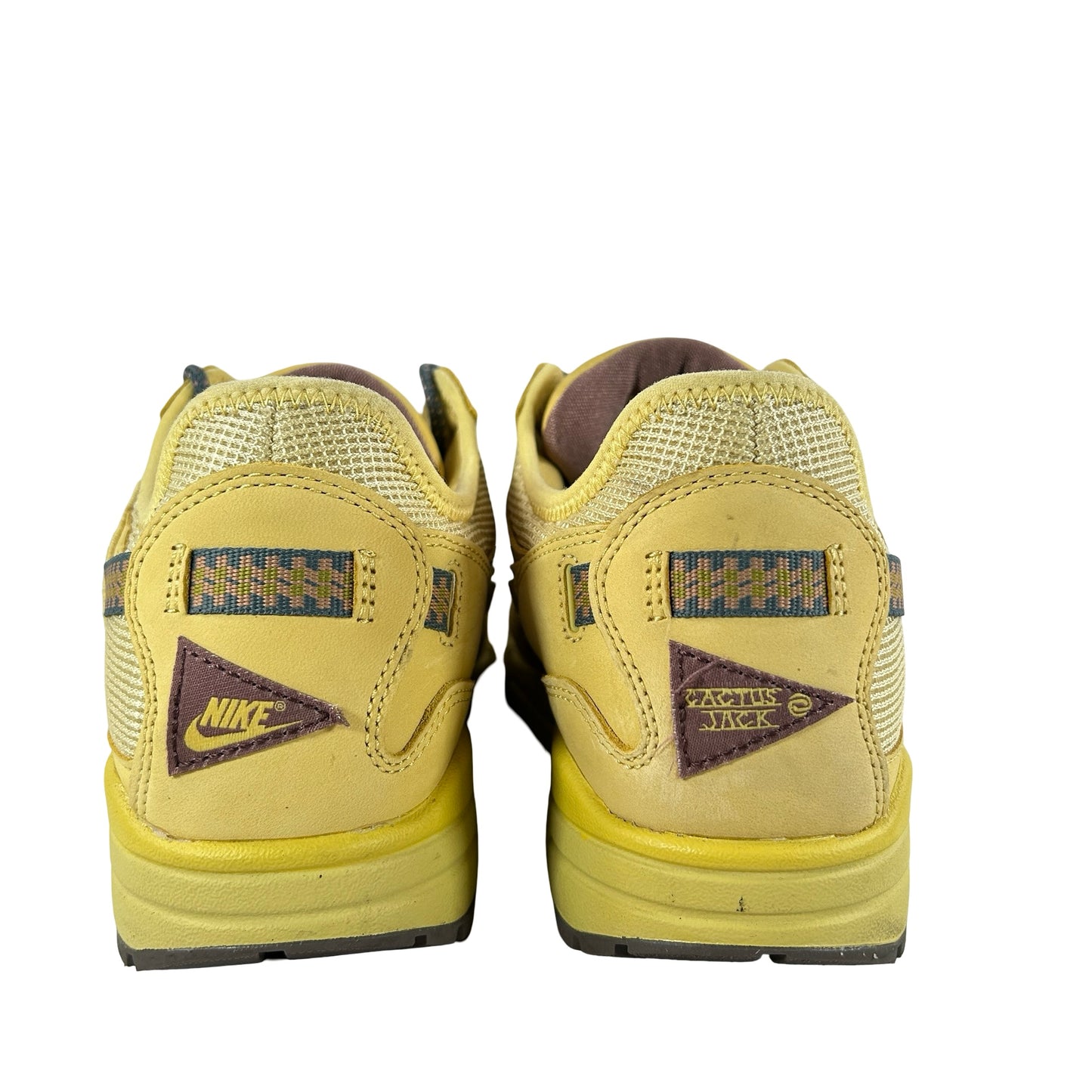 DO9392 700 Nike Air Max 1 Travis Scott Cactus Jack Saturn Gold [USED] - 10 M (Used)