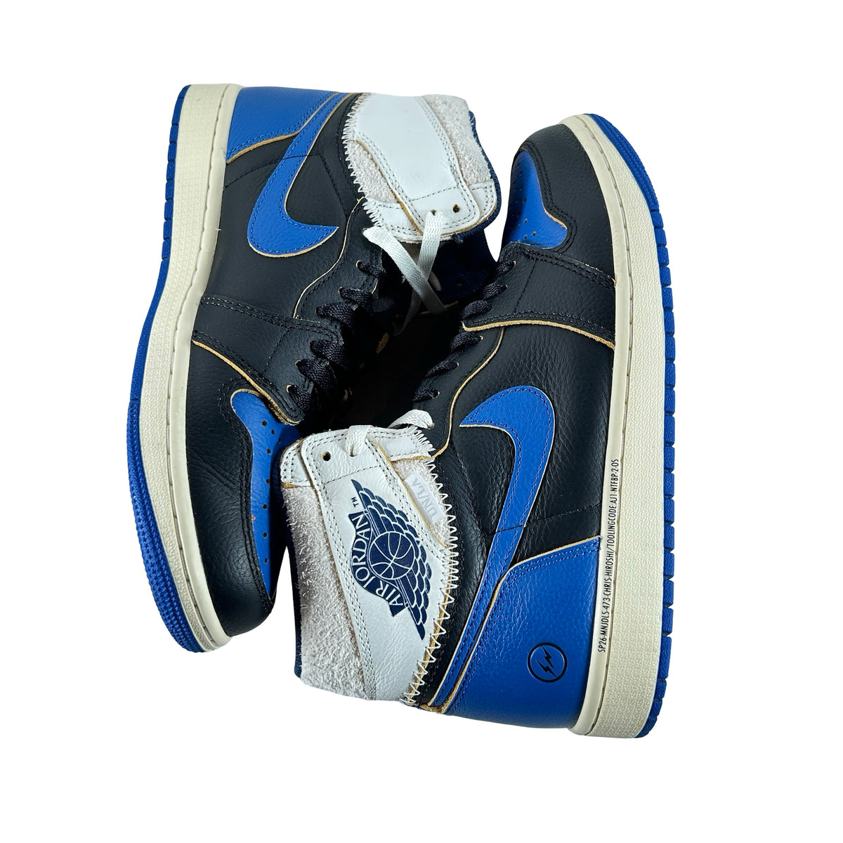 IO7847 001 Jordan 1 Retro High OG SP Fragment x Union LA Sport Royal [USED] - 9 M (Used5)