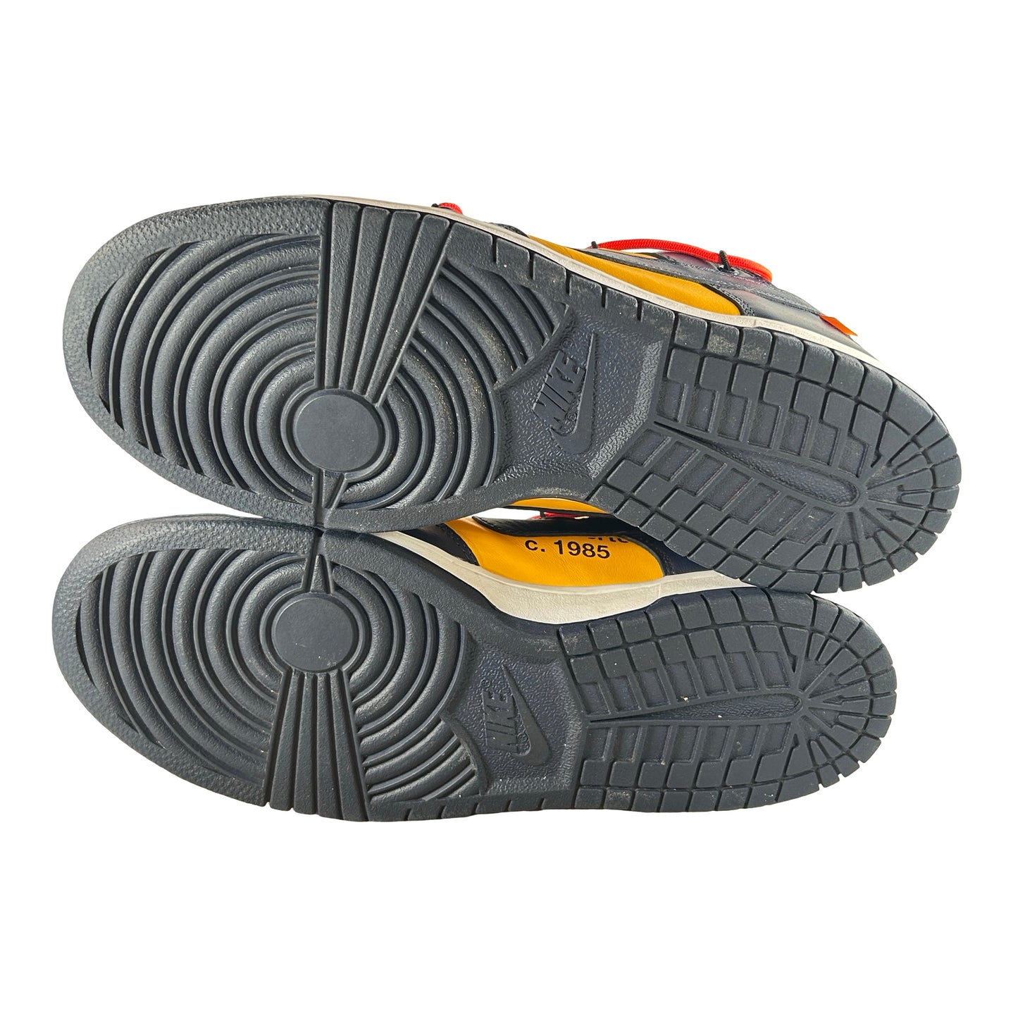 CT0856 700 Dunk Low Off-White University Gold [USED] - 9.5 M (Used)