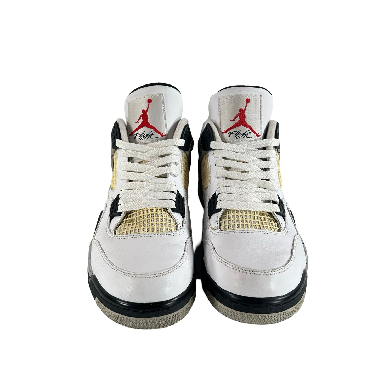 840606 192 Jordan 4 White Cement [USED] - 10 (Used4)