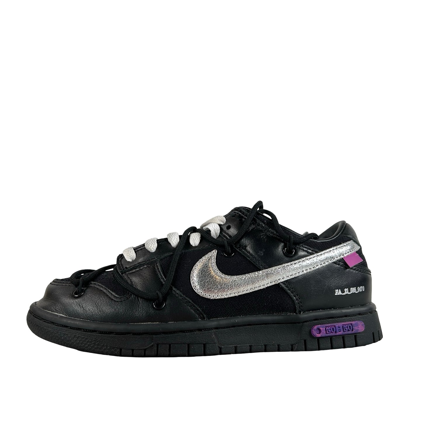 DM1602 001 Nike Dunk Low Off-White Lot 50 [USED] - 5.5 M (Used)