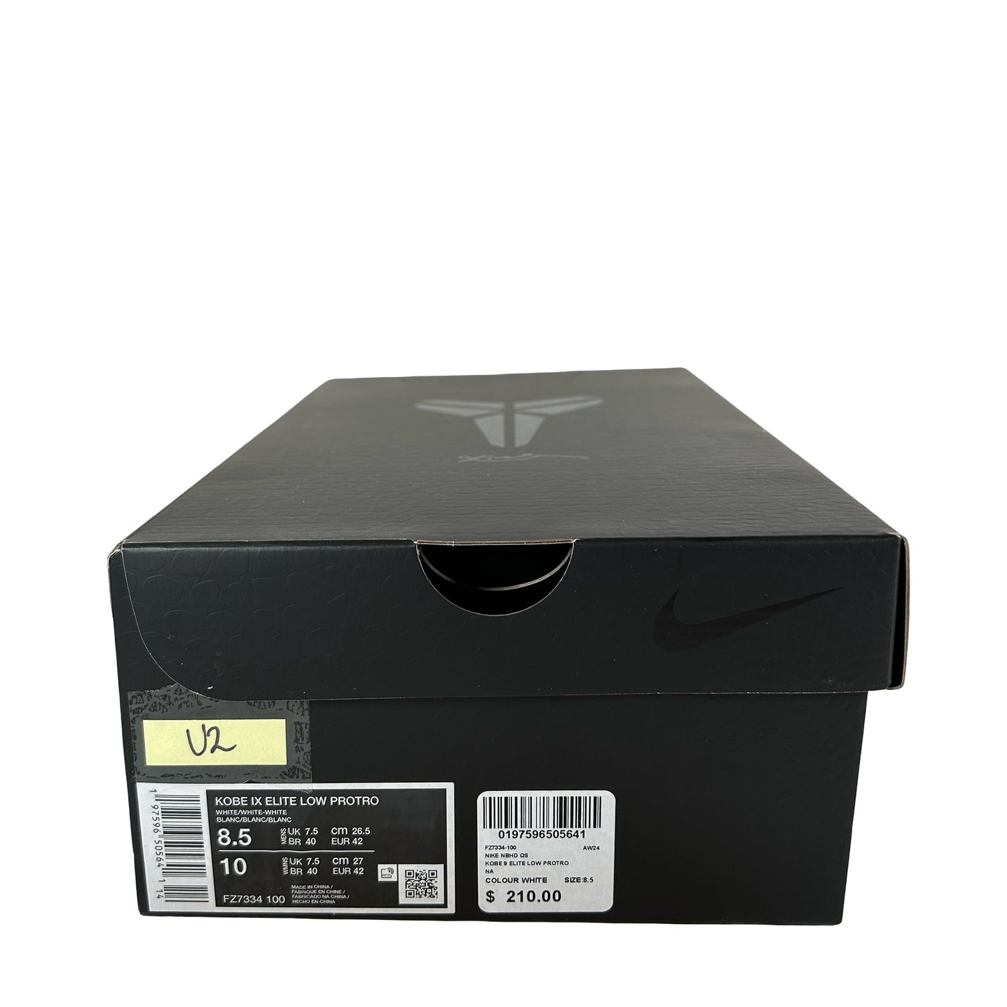 FZ7334 100 Nike Kobe 9 Elite Low Protro Halo [USED] - 8.5 M (Used2)