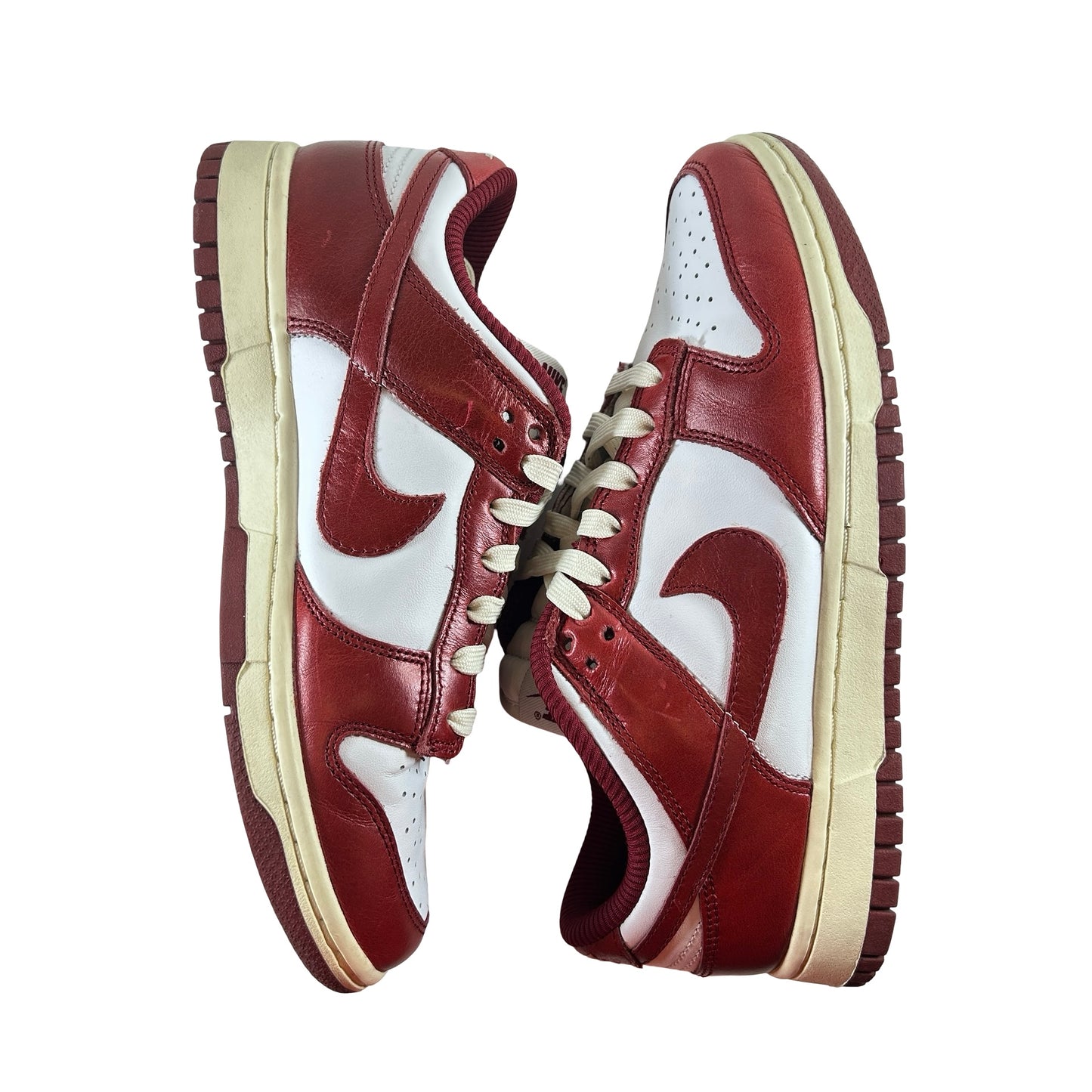 FJ4555 100 Nike Dunk Low PRM Vintage Team Red (Women's) [USED] - 7.5 W (Used)