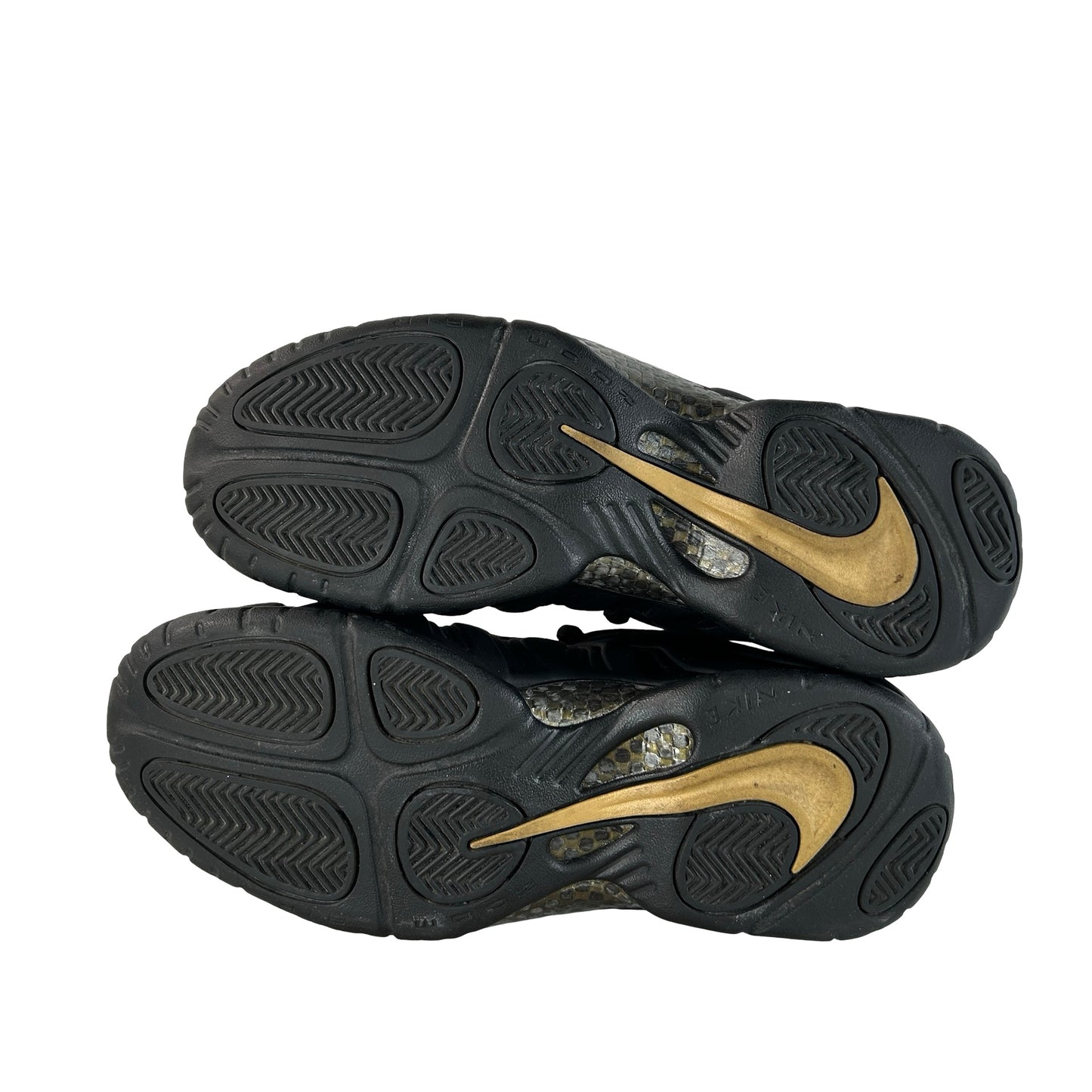 624041 009 Nike Air Foamposite Pro Black Metallic Gold [USED] - 8.5 M (Used2)