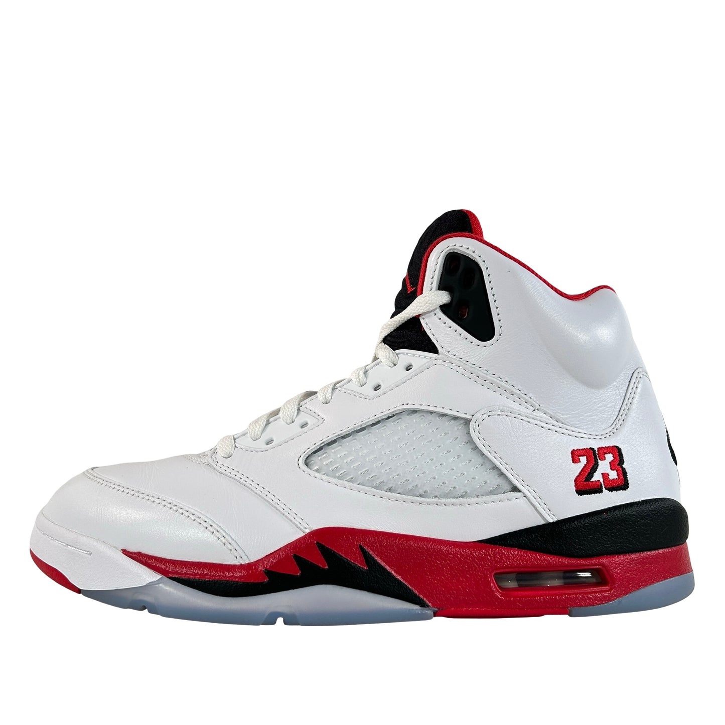 HQ7978 101 Jordan 5 Retro Fire Red Black Tongue (2025) [USED] - 10.5 M (Used4)