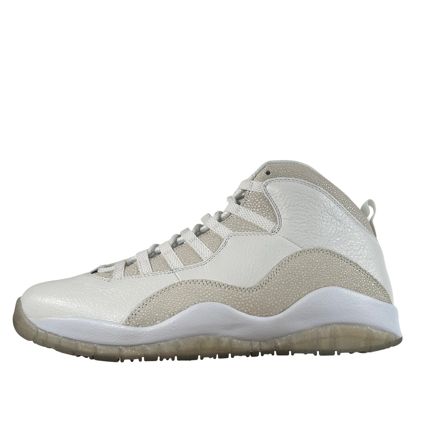 819955 100 Jordan 10 Retro Drake OVO White [CONDITIONAL] - 11 M (Yellowing) (Damaged Lid)