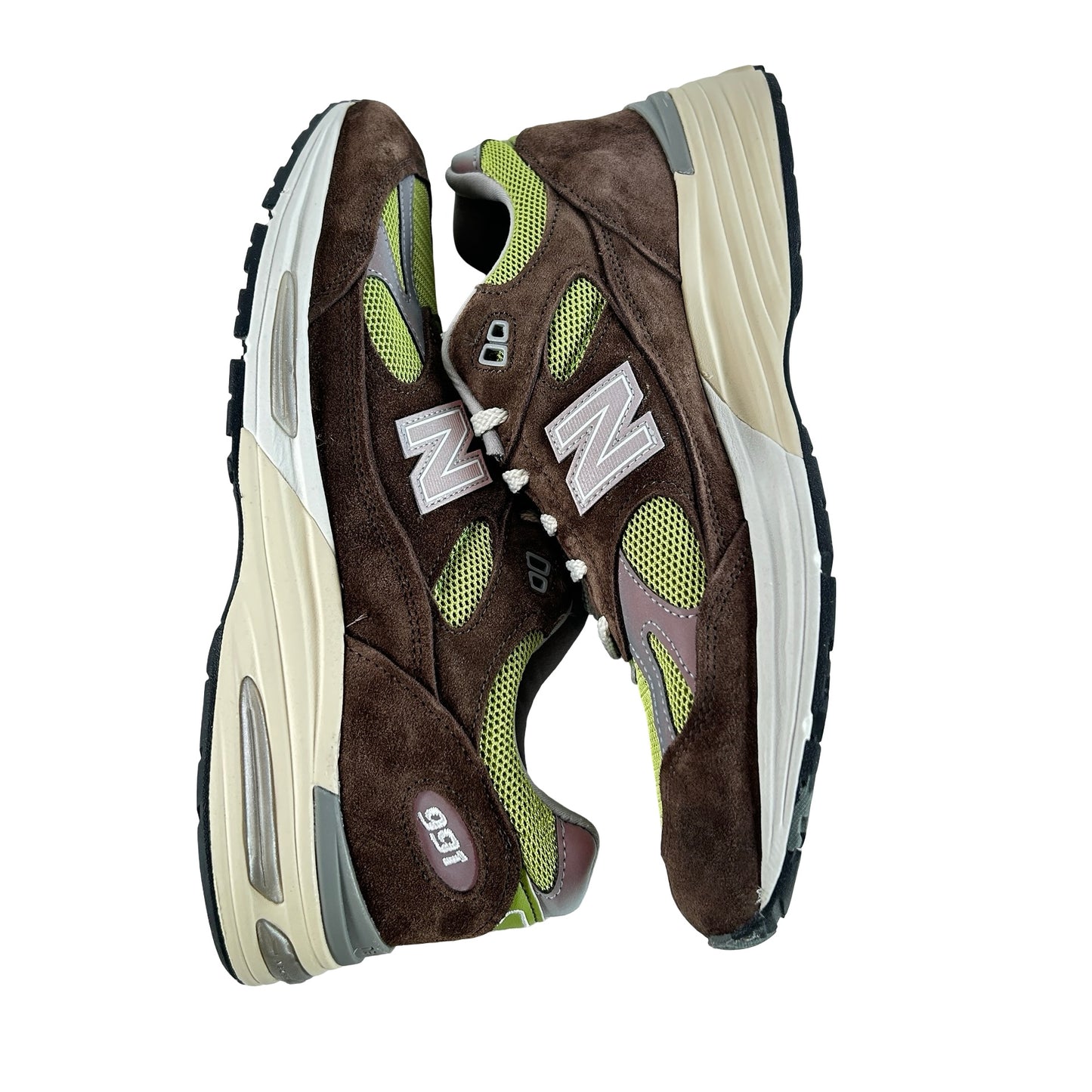U991CK2 New Balance 991v2 MiUK Daniëlle Cathari x Kith Reverse Matcha [USED] - 10 M (Used)