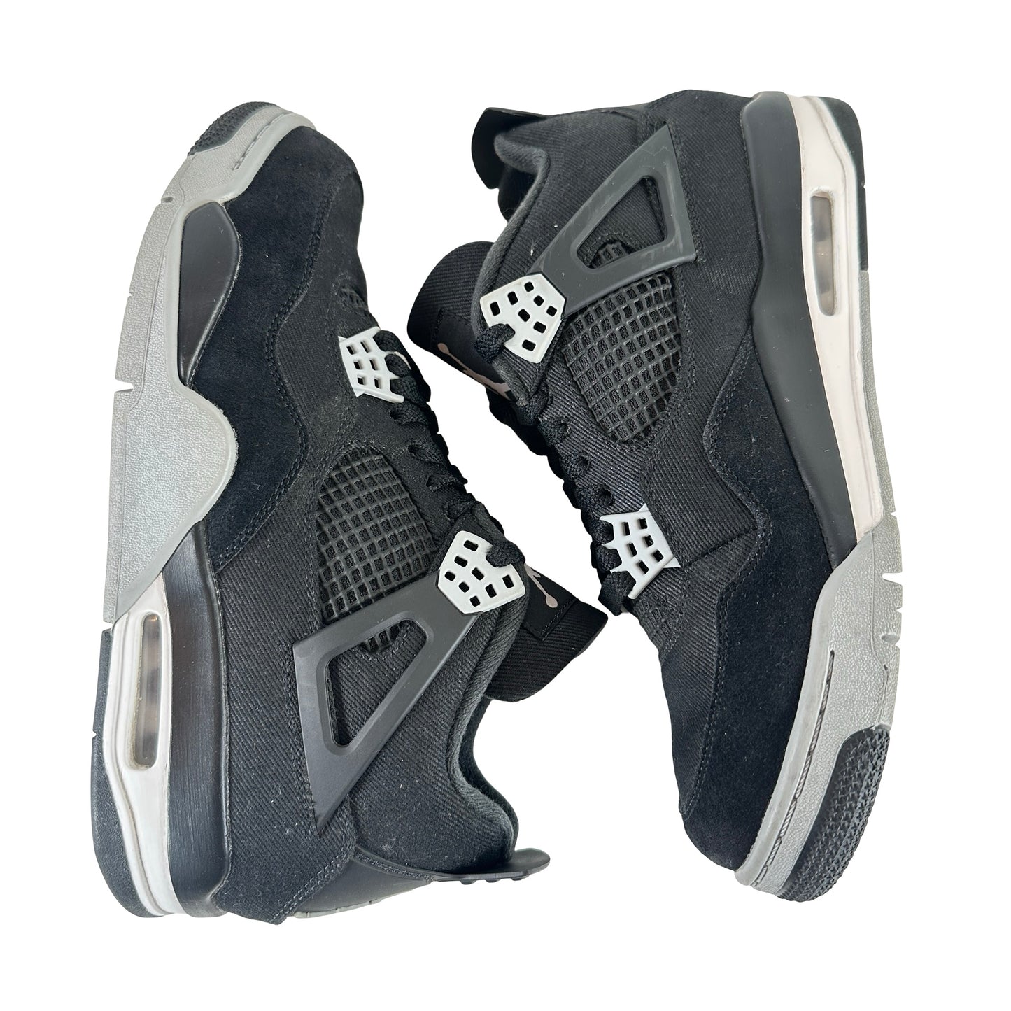 DH7138 006 Jordan 4 Retro SE Black Canvas [USED] - 9 M (Used2)