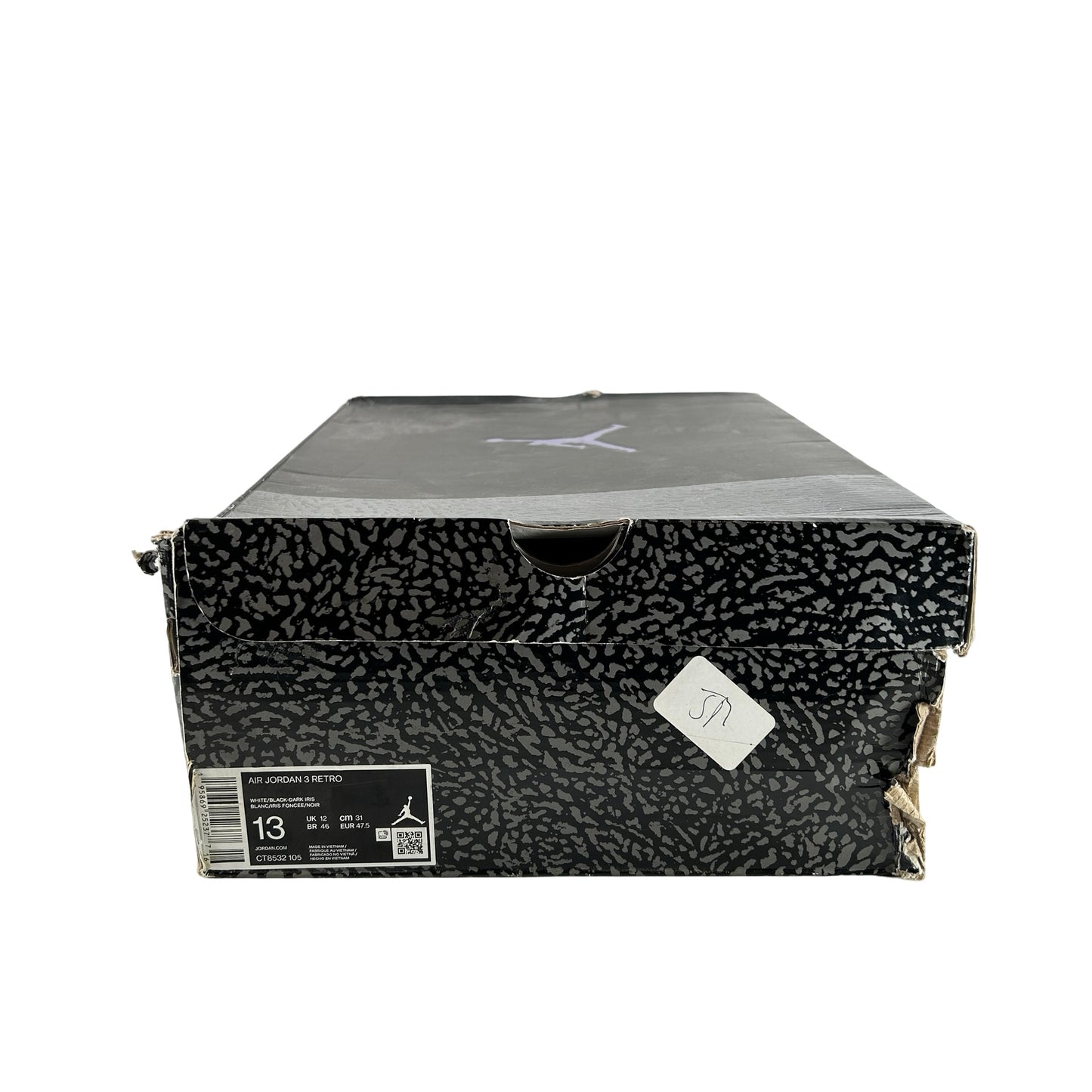 CT8532 105 Jordan 3 Retro Dark Iris [USED] - 13 M (Used)
