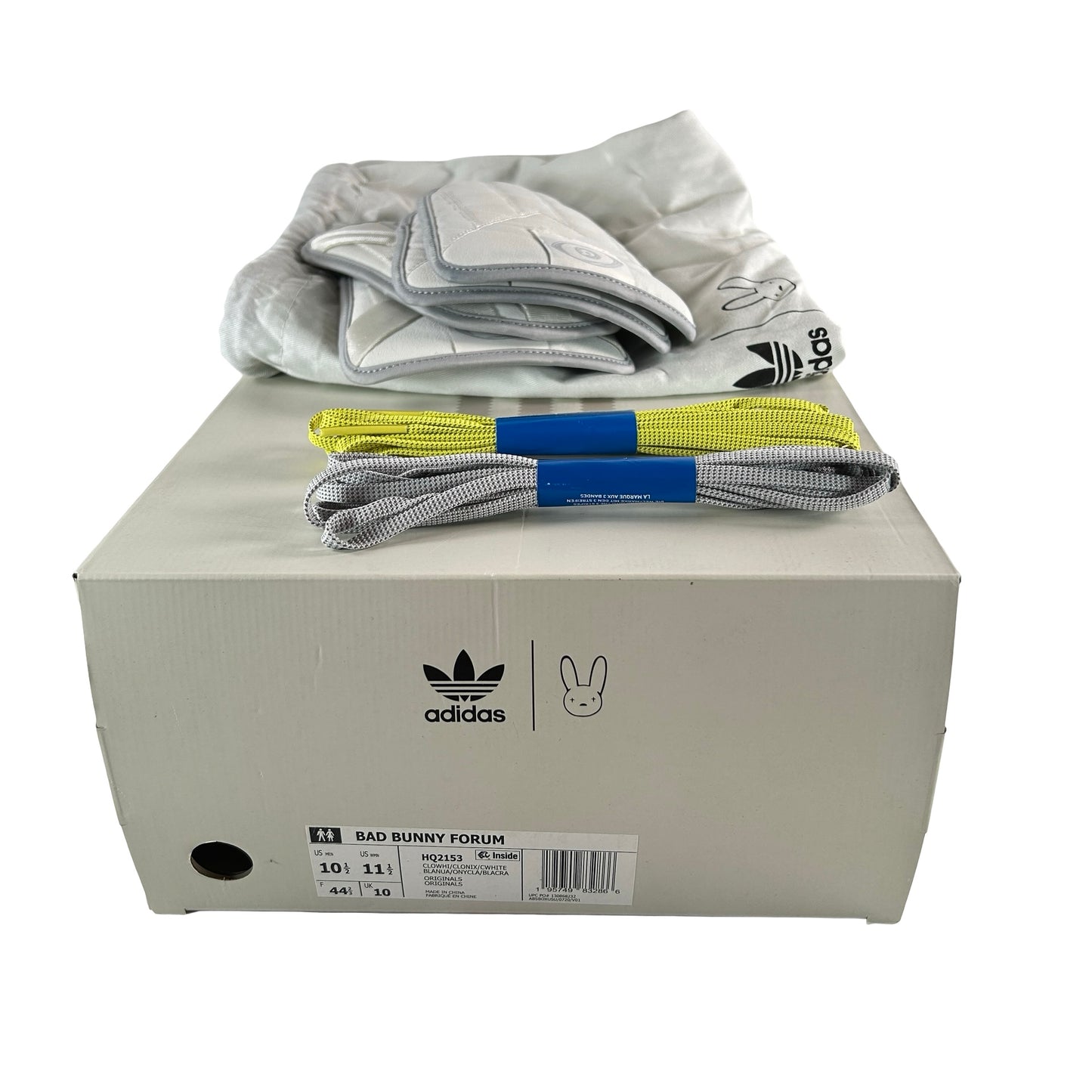 HQ2153 adidas Forum Buckle Low Bad Bunny Last Forum [USED] - 10.5 M (Used)
