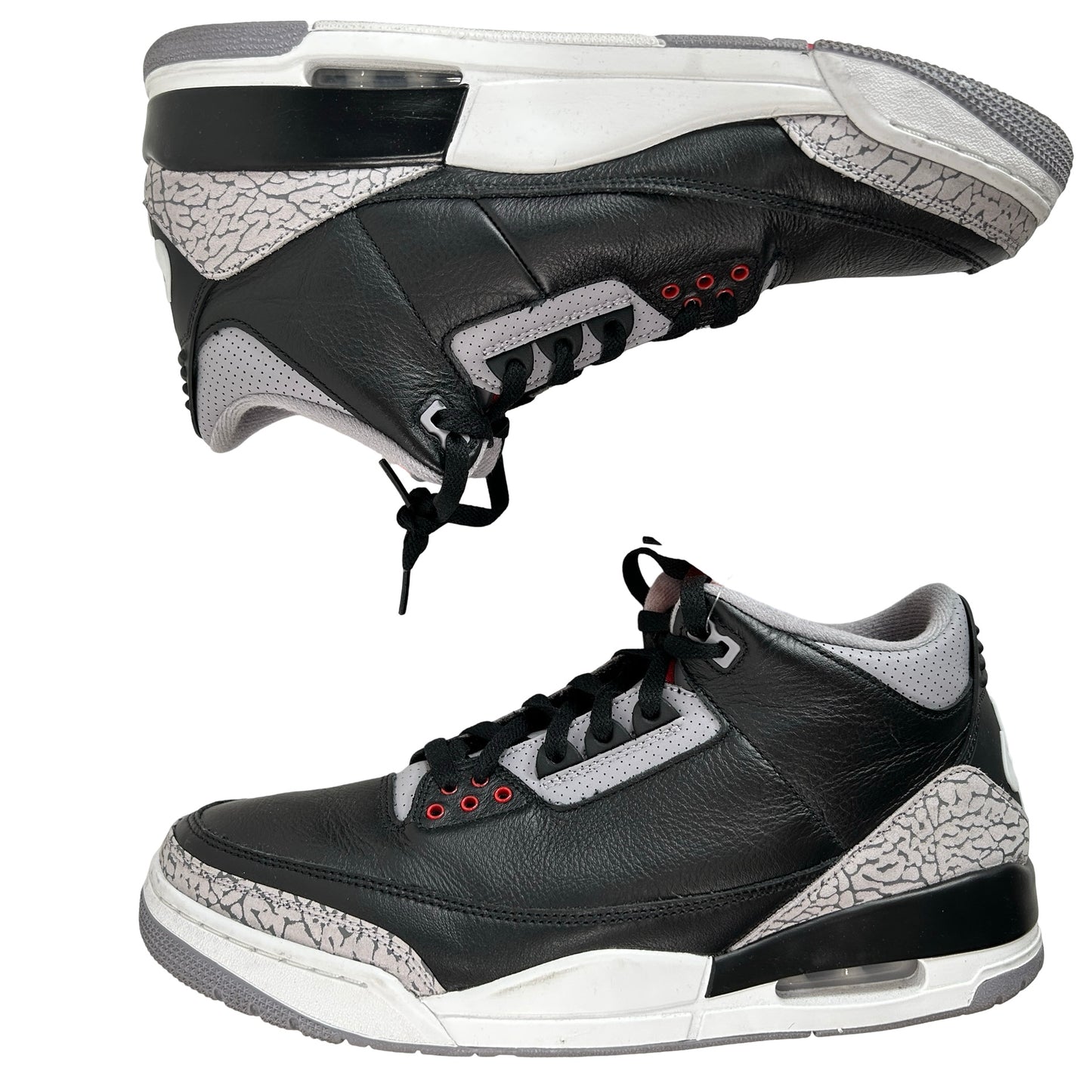 DN3707 010 Jordan 3 Retro Black Cement Reimagined (2024) [USED] - 12 M (Used)
