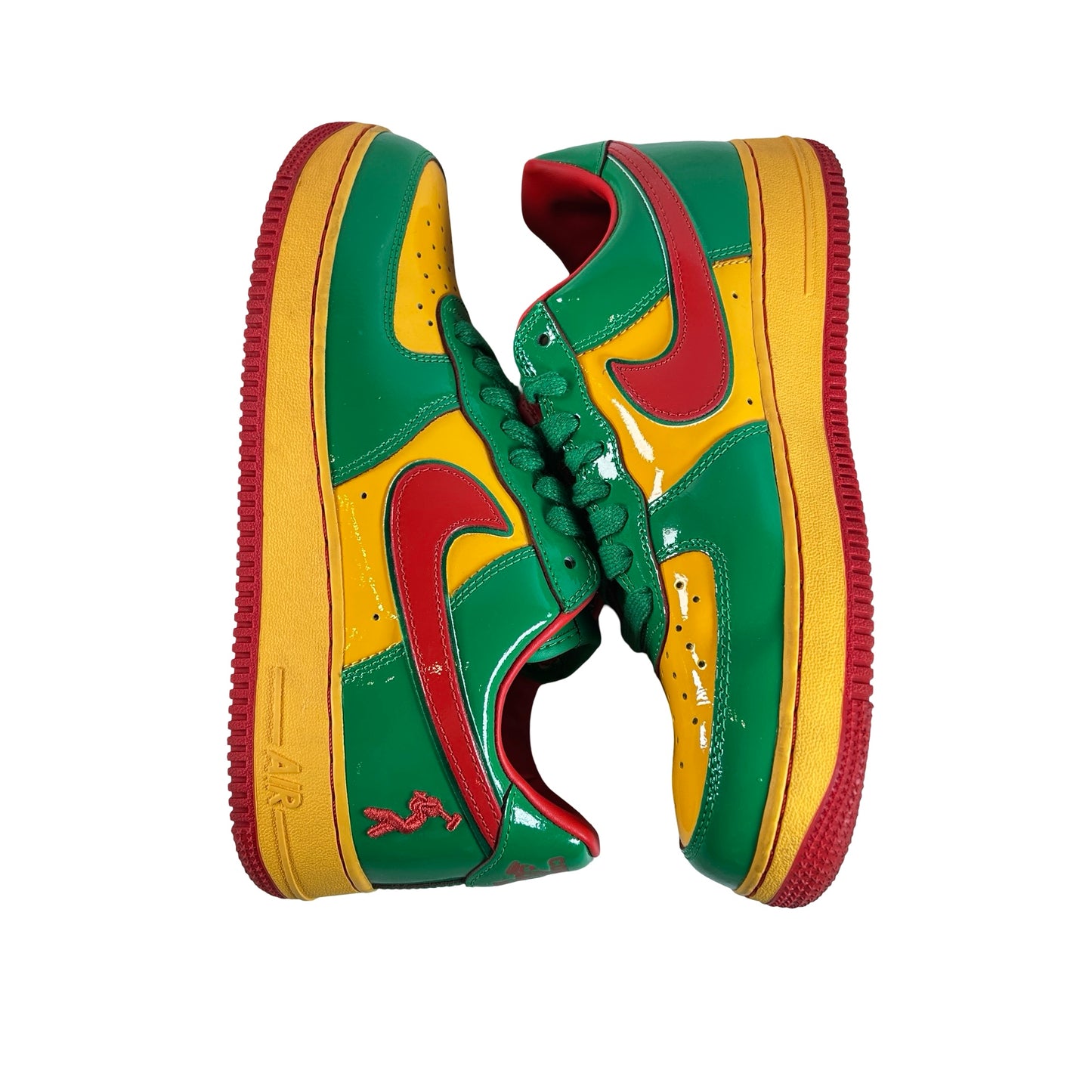 IH4383 300 Nike Air Force 1 Low Lil Yachty Concrete Boys Lucky Green [USED] - 8.5 M (Used)