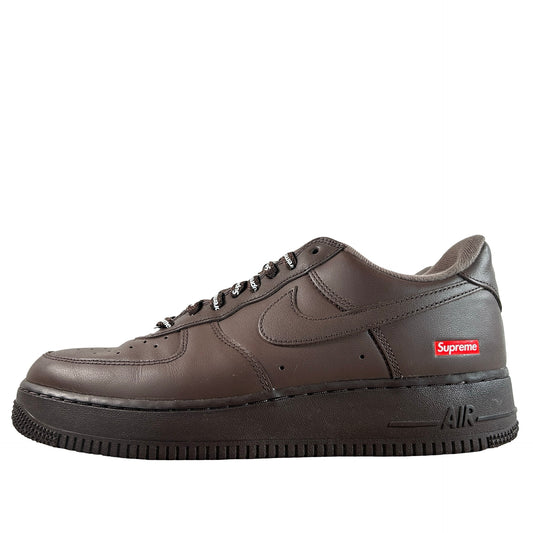 CU9225 200 Nike Air Force 1 Low Supreme Baroque Brown [USED] - 9.5 M (Used) (No Box)