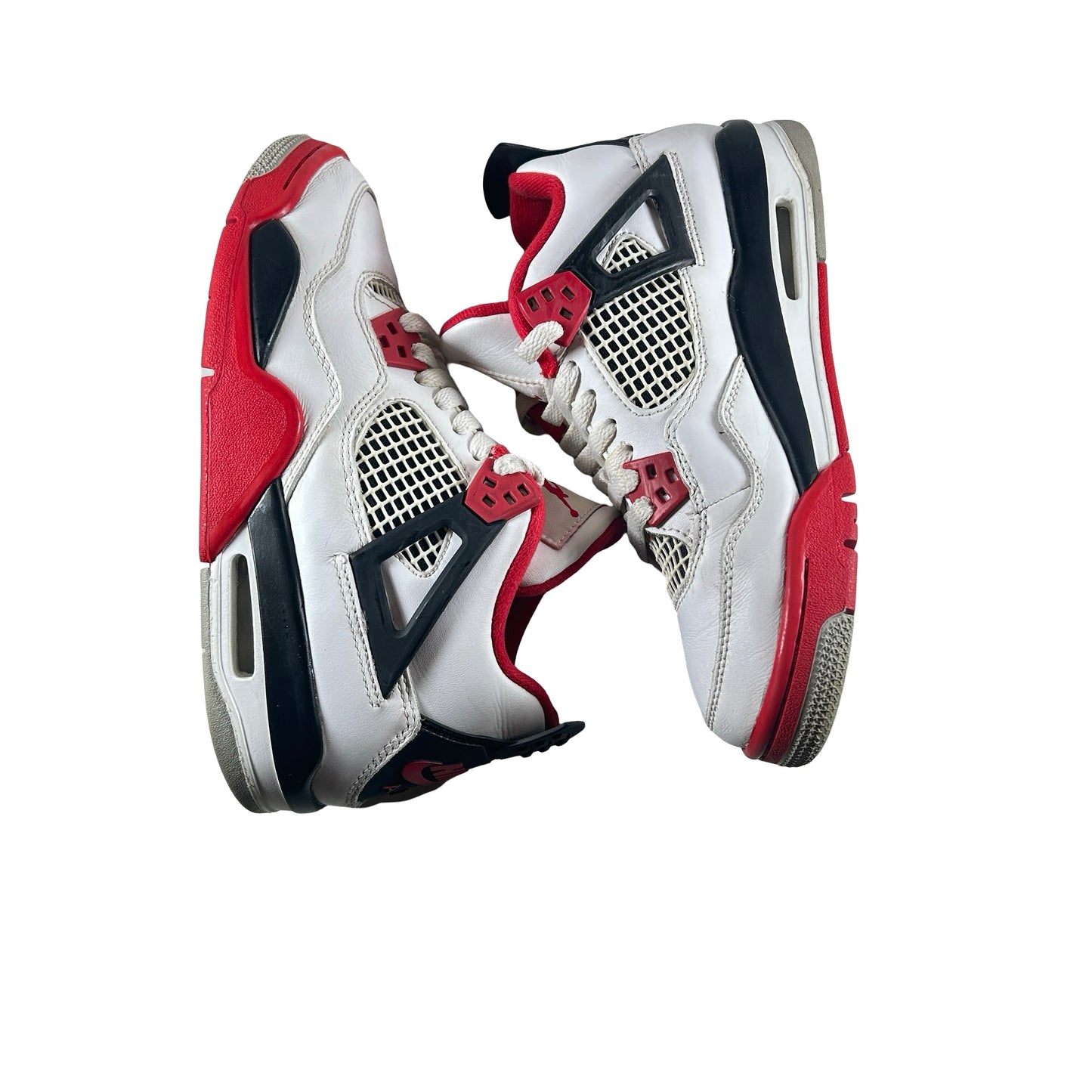 408452 160 Jordan 4 Retro Fire Red (2020) (GS) [USED] - 5.5 Y (Used) (No Box)