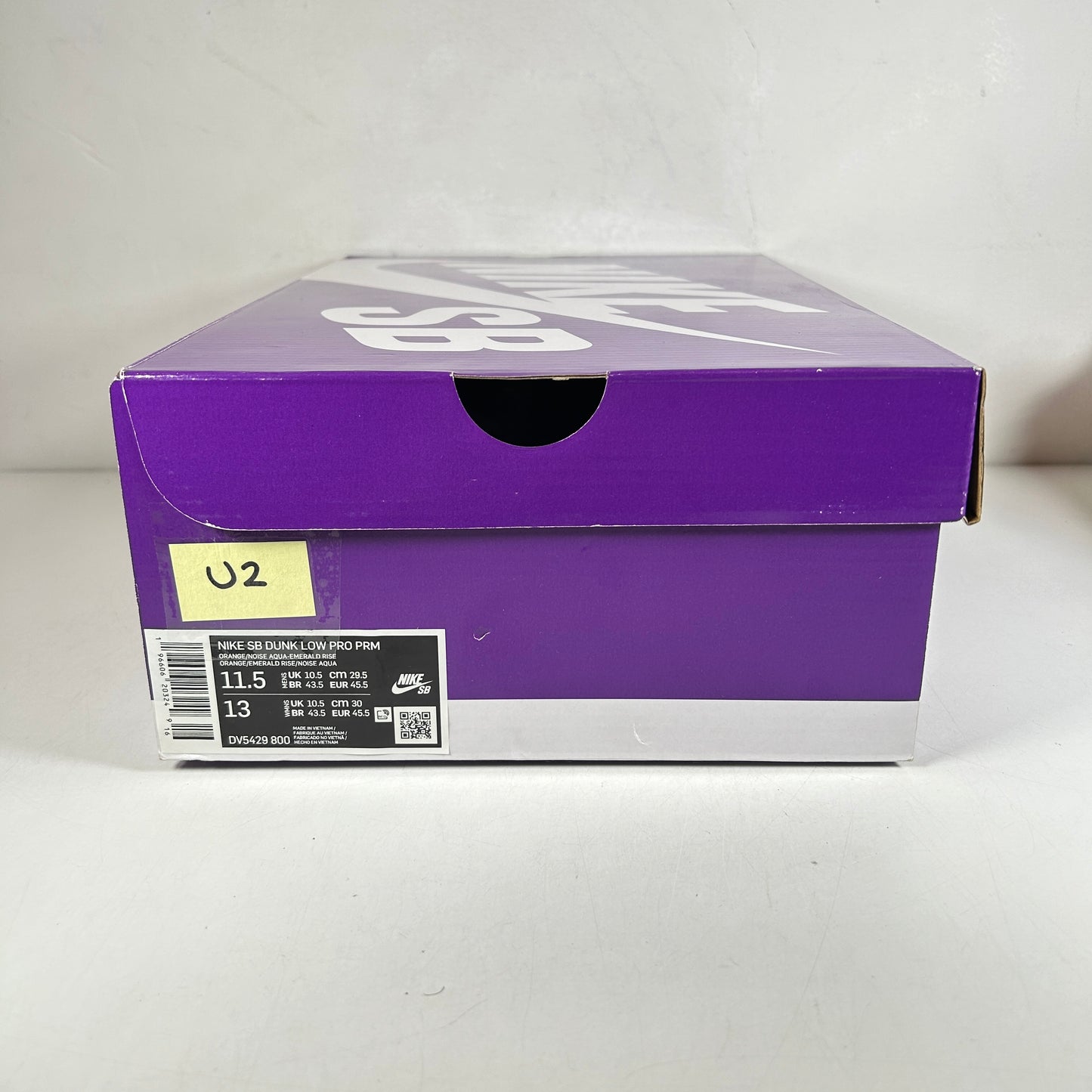 DV5429 800 Nike SB Dunk Low Naranja Esmeralda Rise