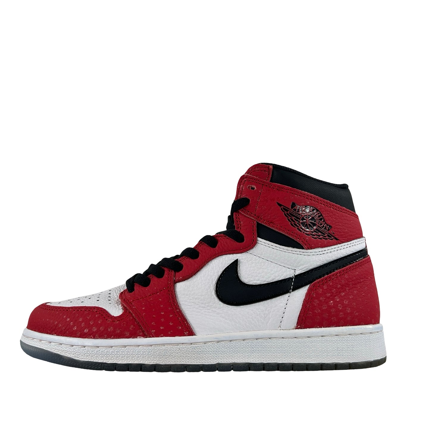 555088 602 Jordan 1 Retro High Spider-Man Origin Story [USED] - 9 M (Used)