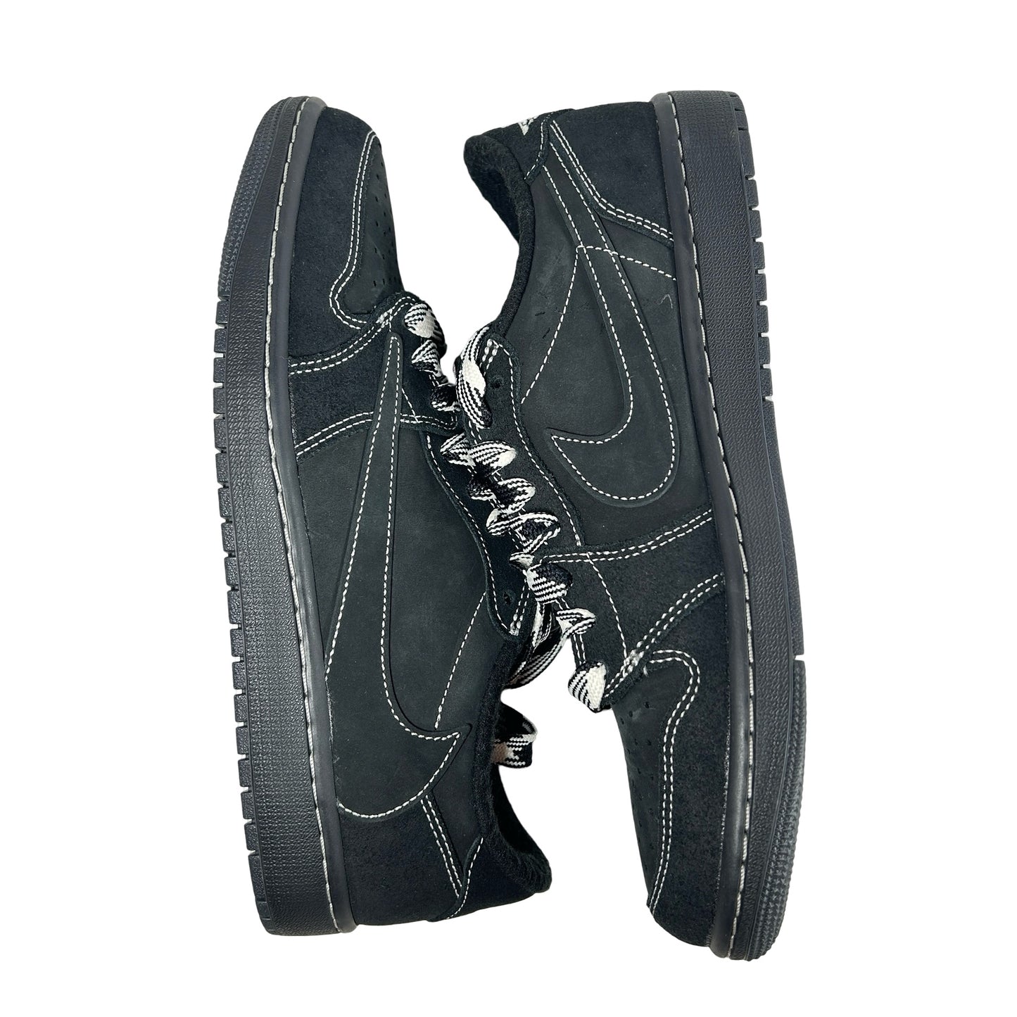 DM7866 001 Jordan 1 Retro Low OG SP Travis Scott Black Phantom [USED] - 9 M (Used4)