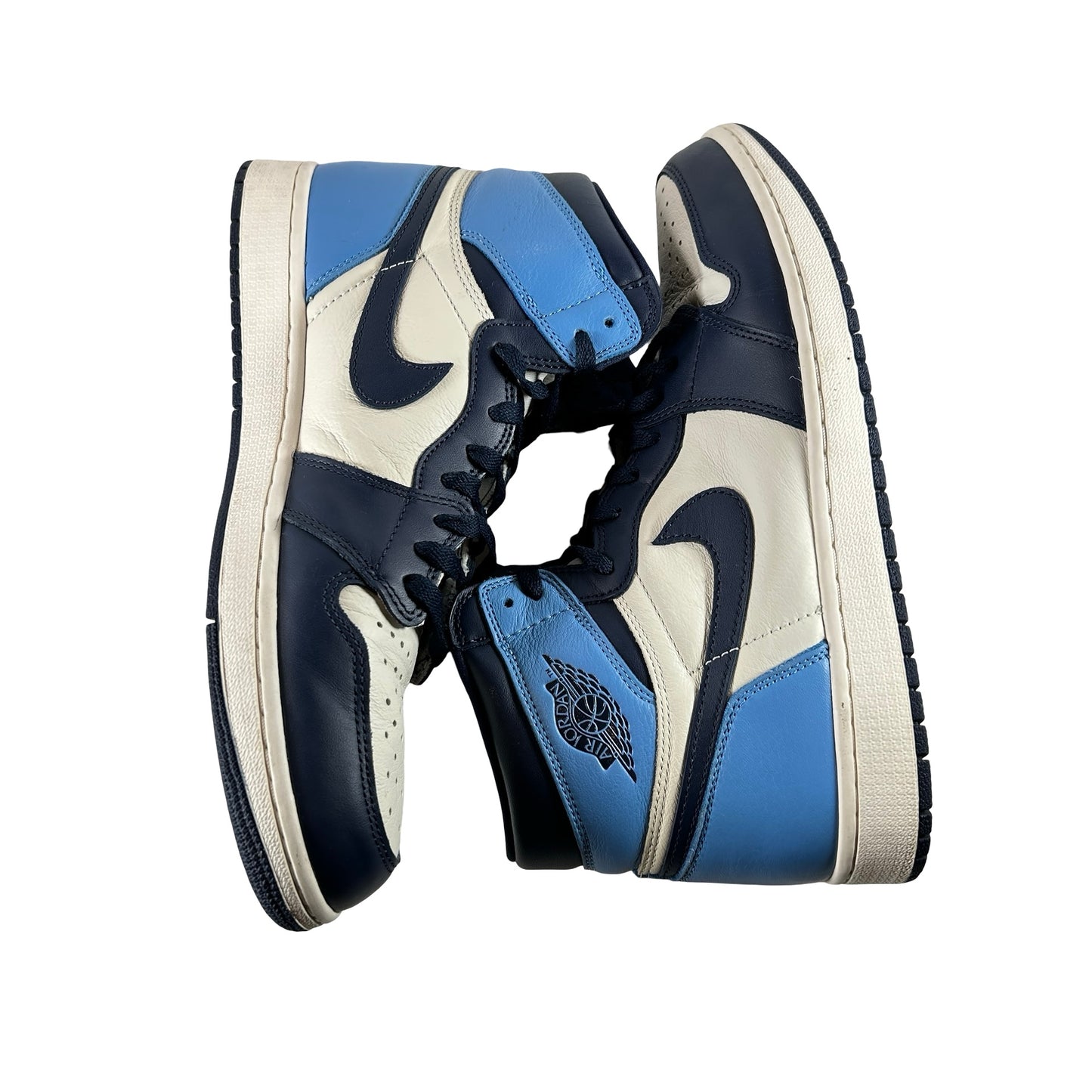 555088 140 Jordan 1 Obsidian UNC [USED] - 12 M (Used2) (No Box2)