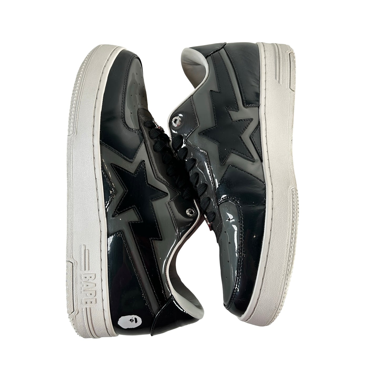 1K80 191 308 A Bathing Ape Bape Sta Icon M2 Black [USED] - 11 M (Used)