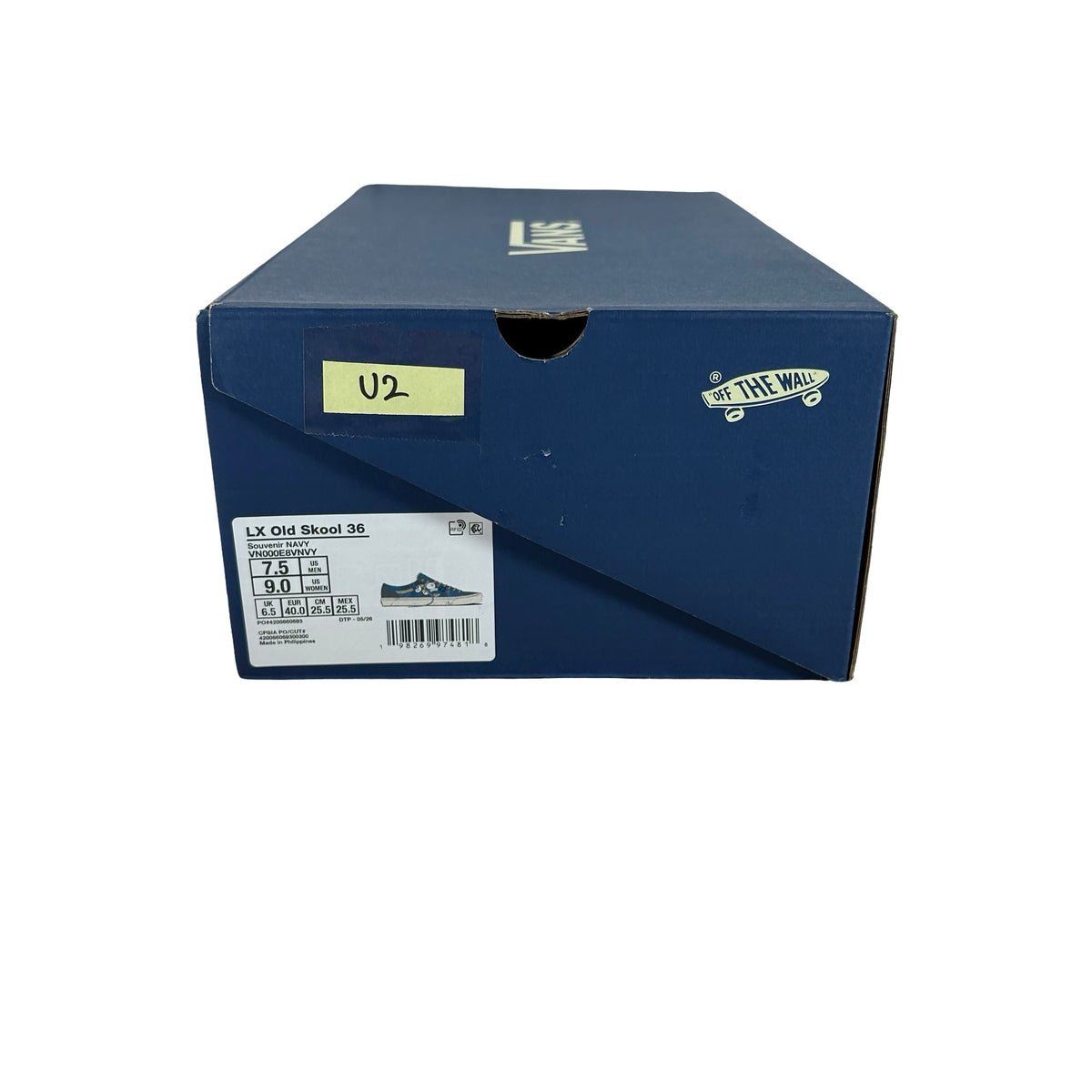 VN000E8VNVY Vans Old Skool 36 LX Souvenir Navy [USED] - 7.5 M (Used2)
