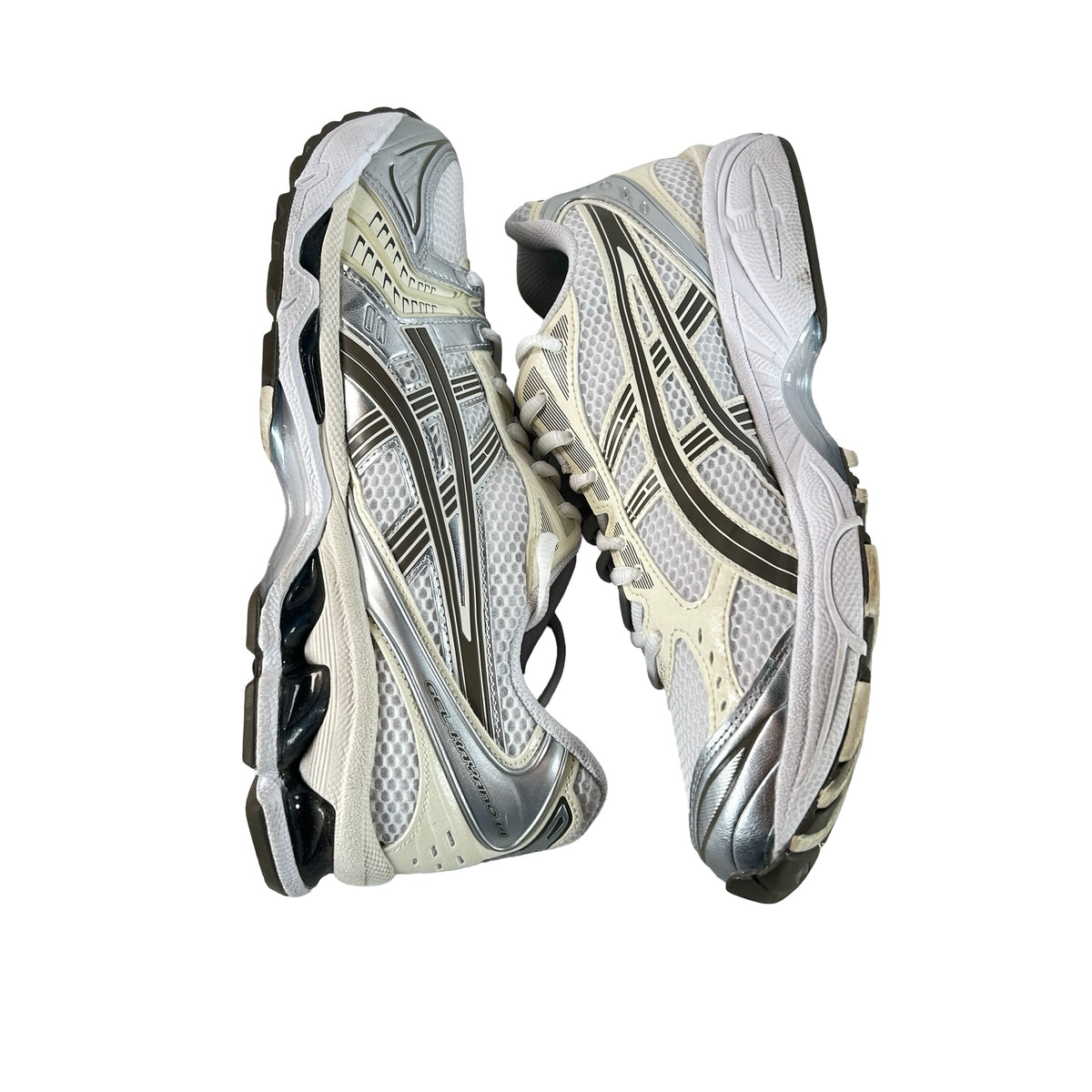 1203A537 111 ASICS Gel-Kayano 14 White Ivory [USED] - 9.5 M (Used)