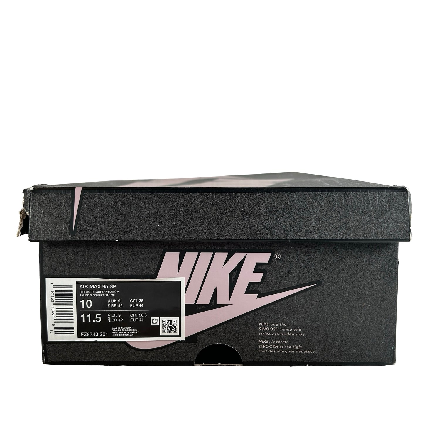 FZ8743 201 Nike Air Max 95 SP A Ma Maniére Diffused Taupe [USED] - 10 M (Used)