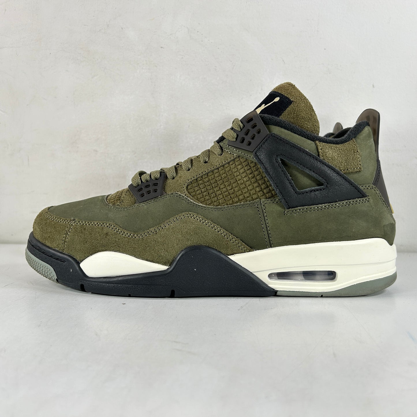 FB9927 200 Air Jordan 4 Craft Medium Olive [USED] - 13 M (Used)