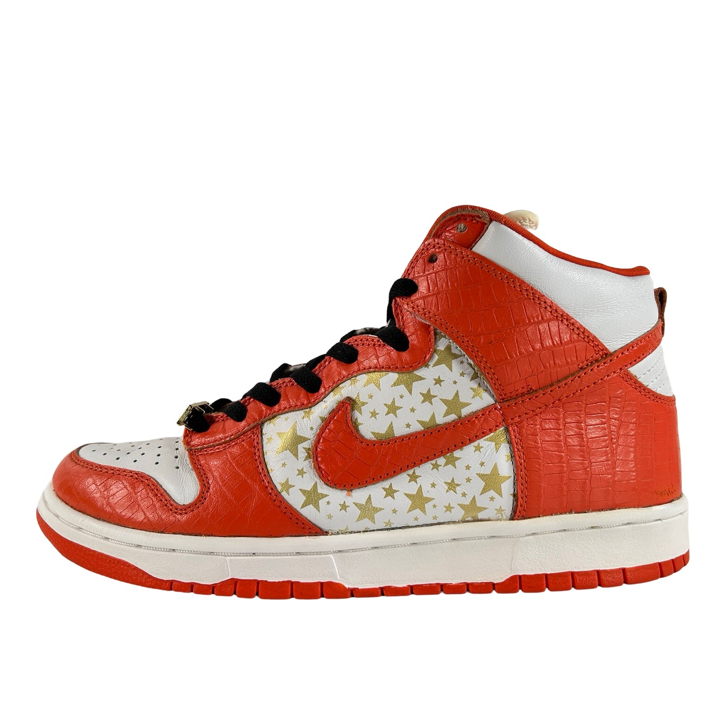 307385 181 Nike SB Dunk High Supreme Orange [USED] - 10 M (Used) (Replace Box)