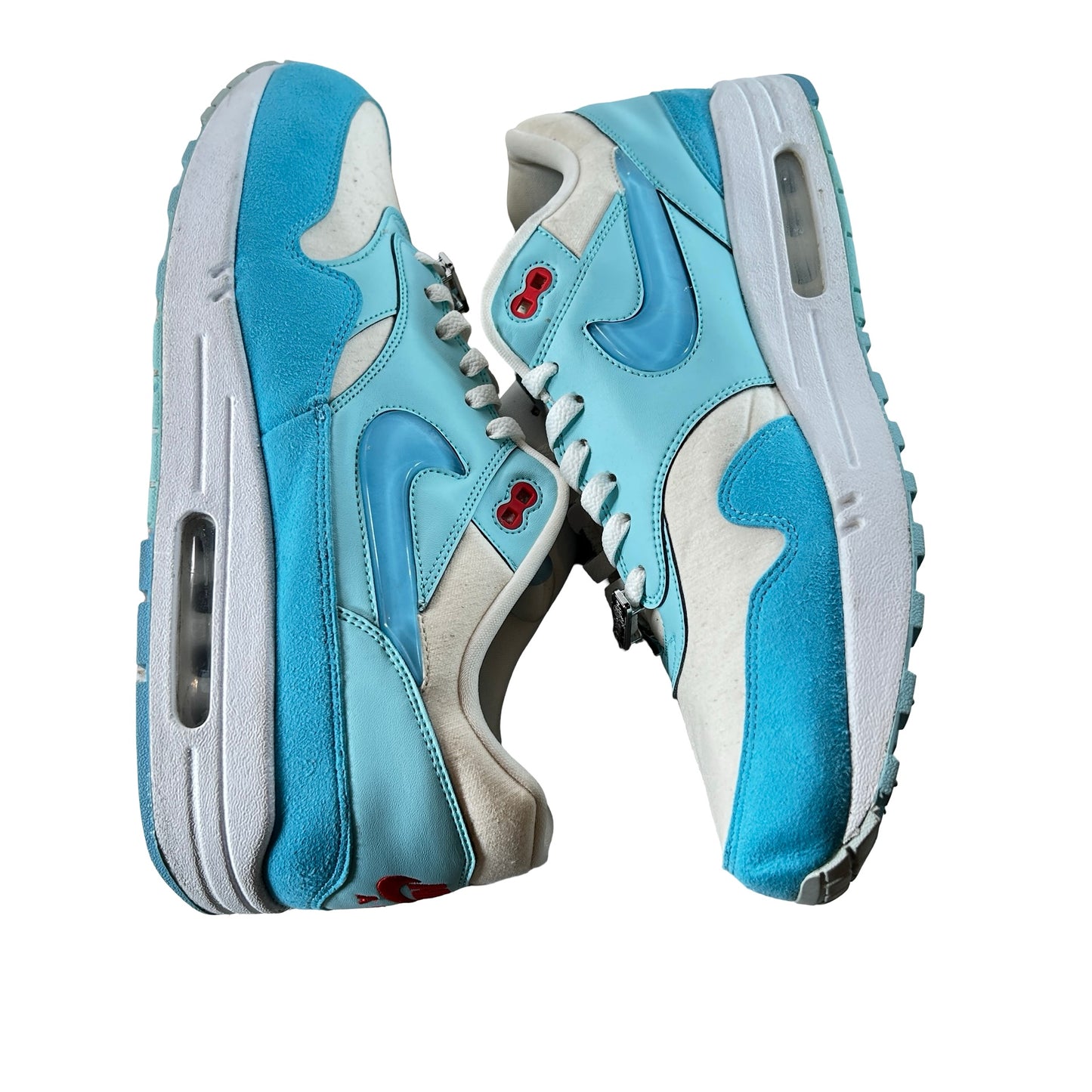 FD6955 400 Nike Air Max 1 Puerto Rico Blue Gale [USED] - 13 M (Used)