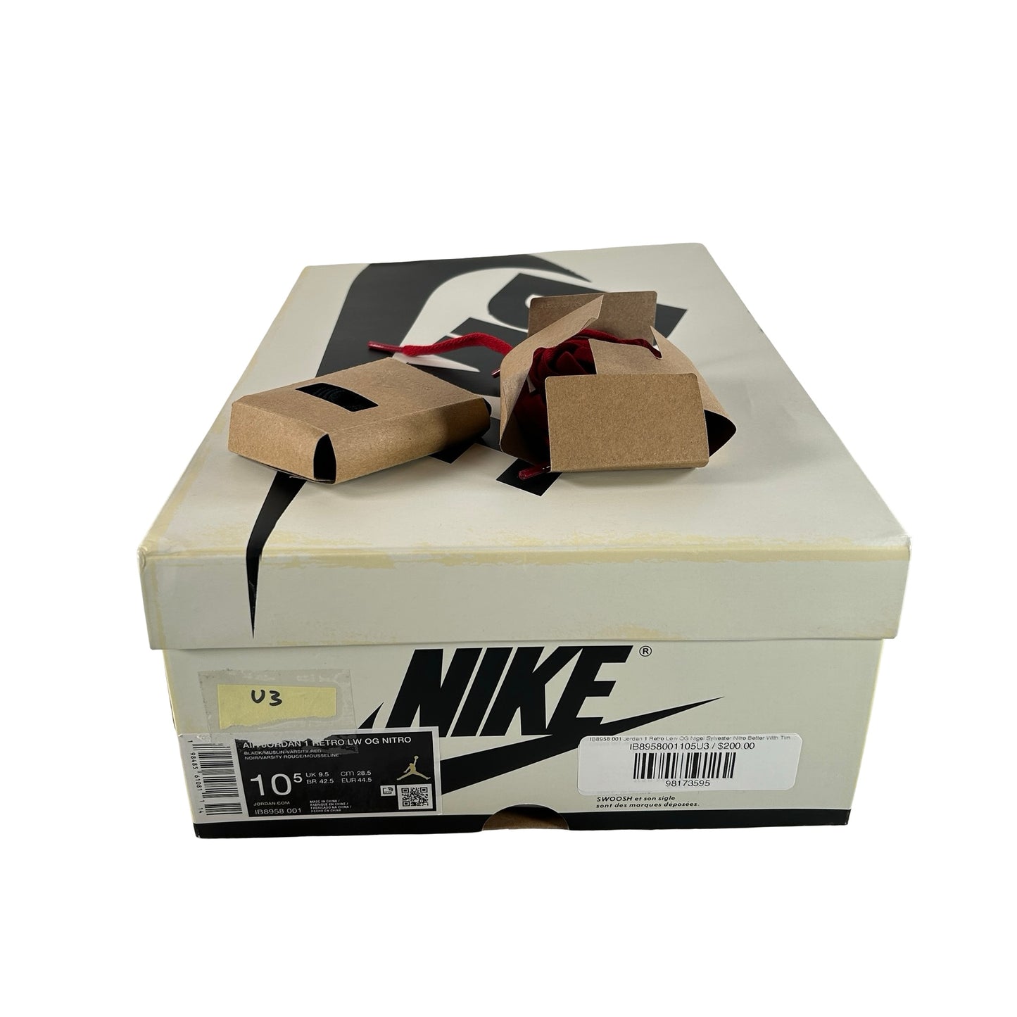 IB8958 001 Jordan 1 Retro Low OG Nigel Sylvester Nitro Better With Time [USED] - 10.5 M (Used3)