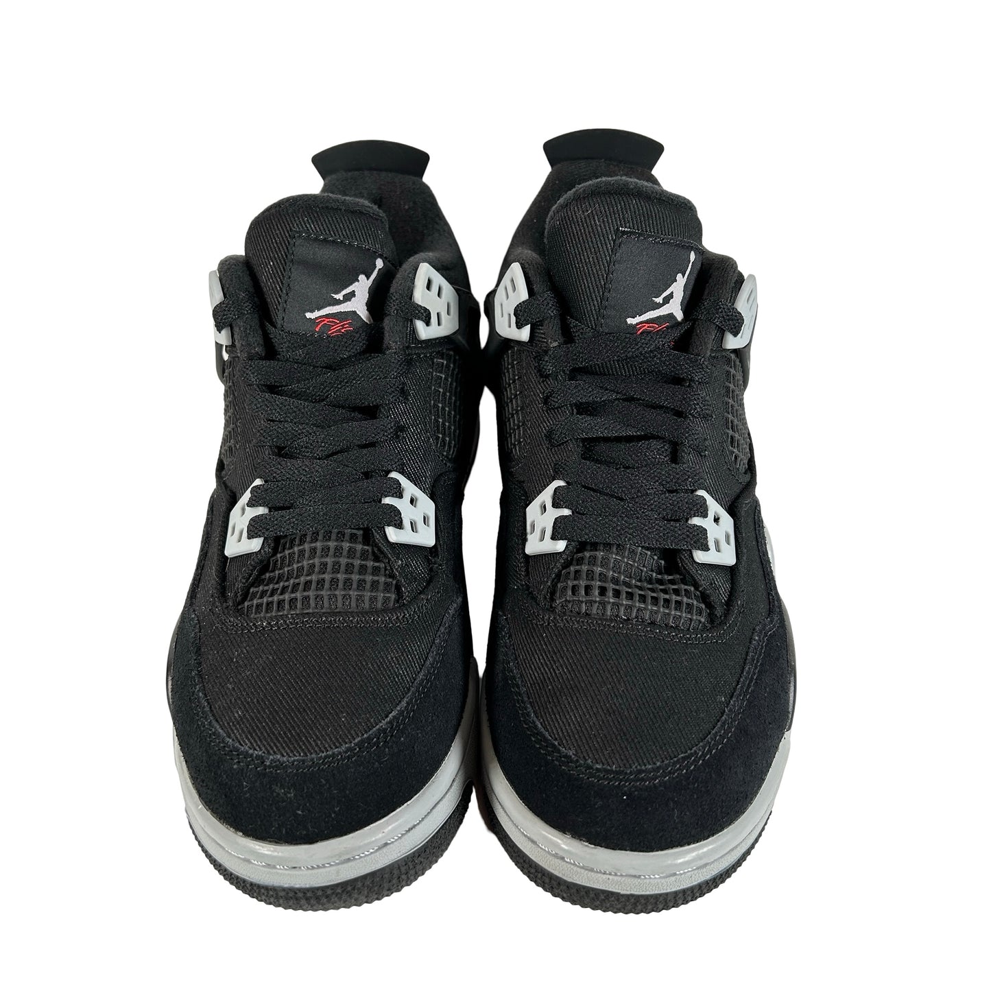DV0553 006 Jordan 4 Retro Black Canvas GS [USED] - 7 Y (Used) (Replace Box)