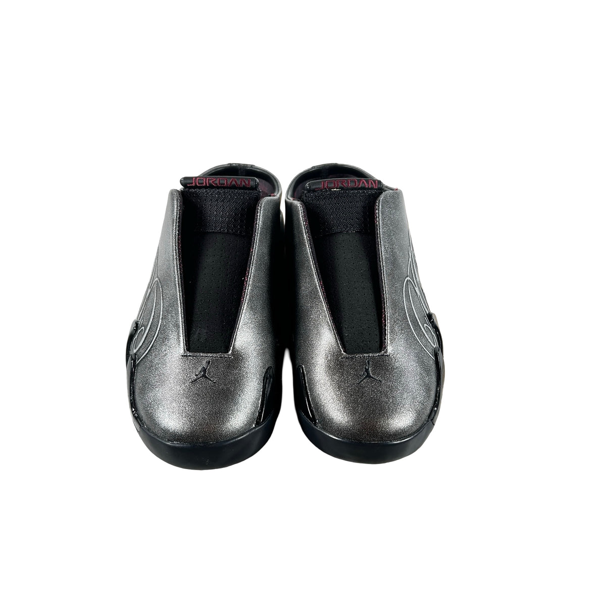 IR0908 001 Jordan 14 Retro Mule Mowalola Burnt Red