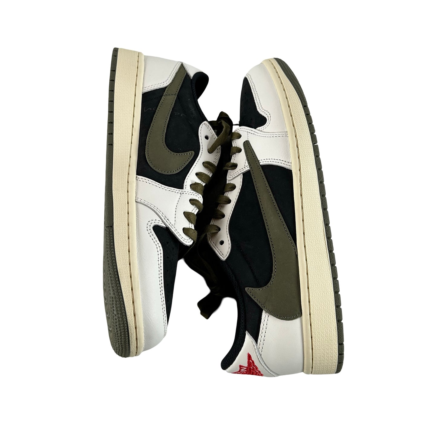DZ4137 106 Jordan 1 Retro Low OG SP Travis Scott Olive (W) [USED] - 11 W (VNDS2)