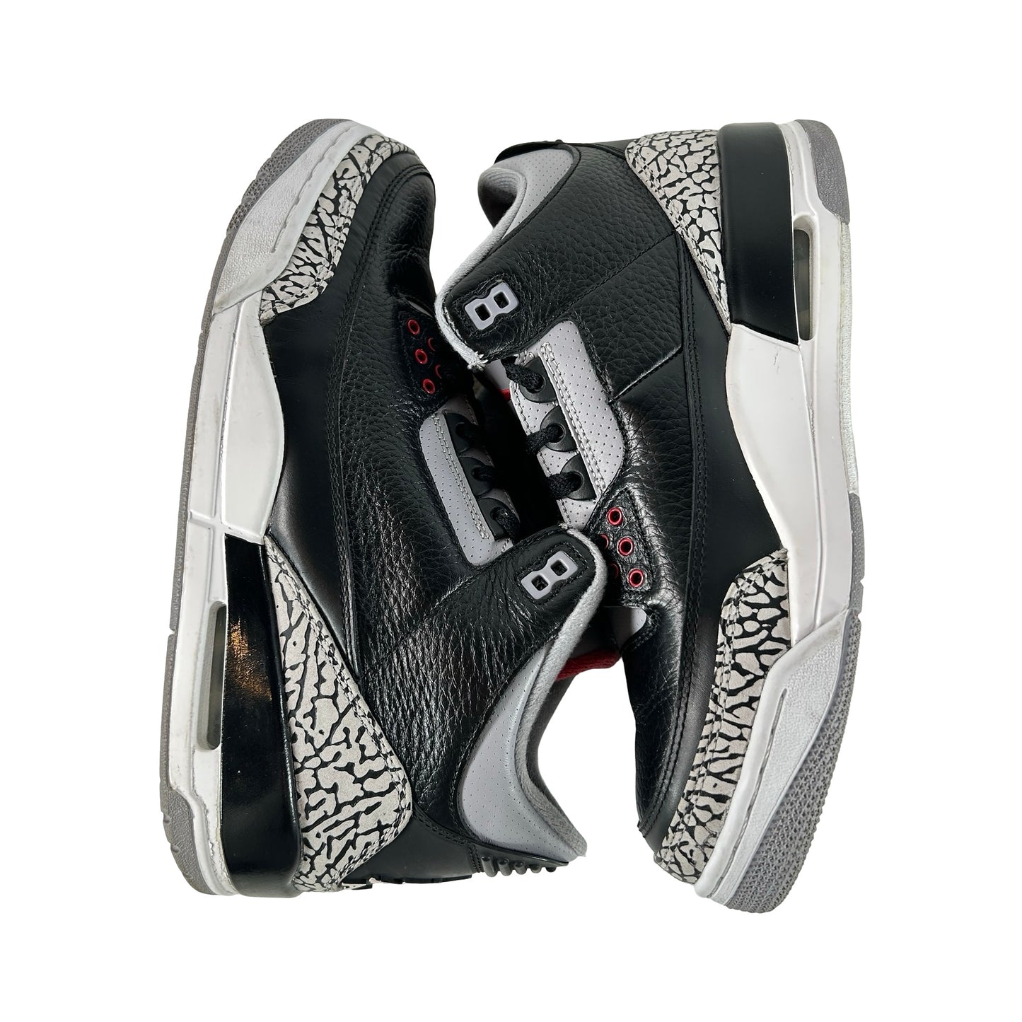 136064 010 Jordan 3 Retro Black Cement (2011) [USED] - 9 M (Used) (No Box)