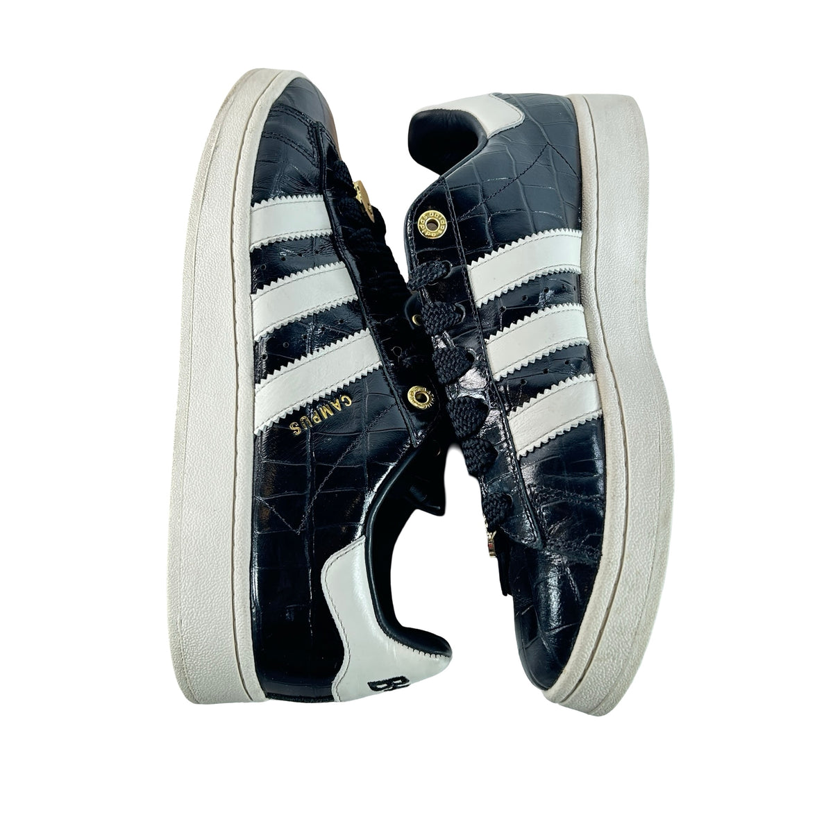 KJ8851 adidas Campus 00s Bape World Cup Pack Black White [USED] - 10 M (Used)