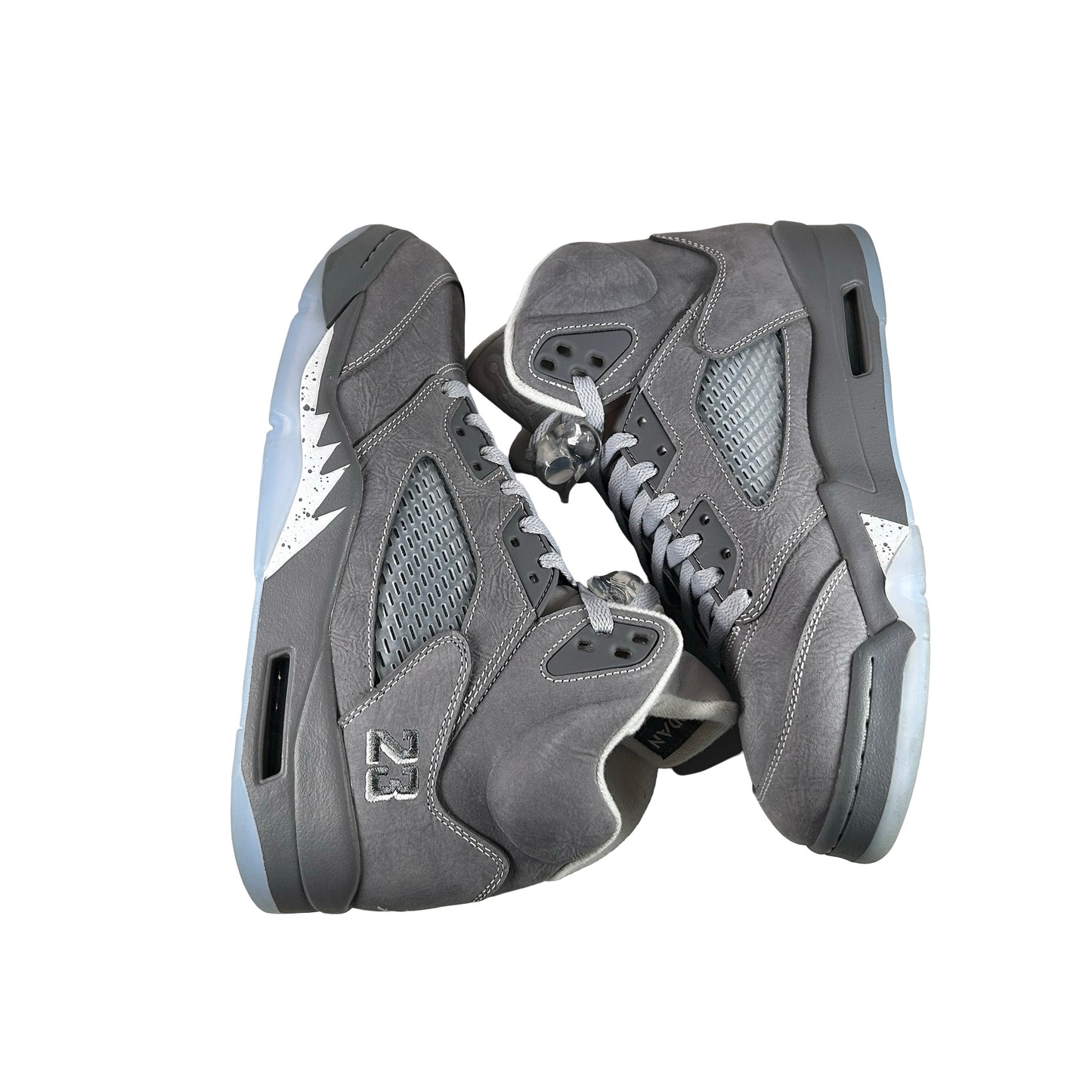 DD0587 002 Jordan 5 Retro Wolf Grey (2026) [USED] - 9 M (Used)