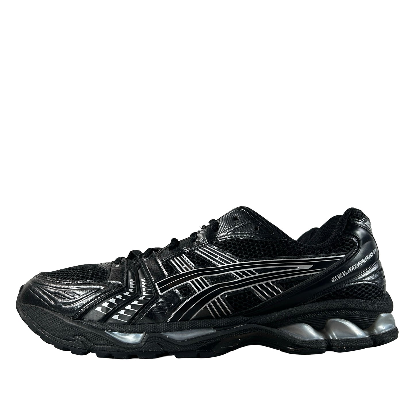 1201A019 006 ASICS Gel-Kayano 14 Black Pure Silver [USED] - 13 M (Used) (Replace Box)