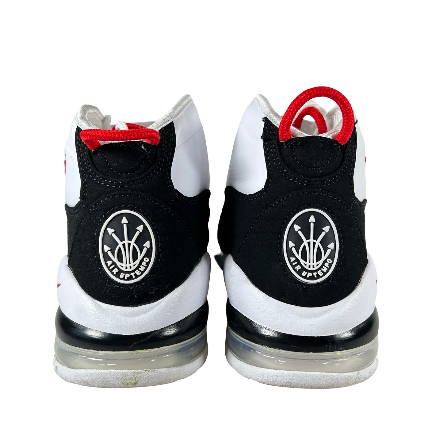 CK0892 101 Nike Air Max Uptempo 95 White Red Black [USED] - 9.5 M (Used)