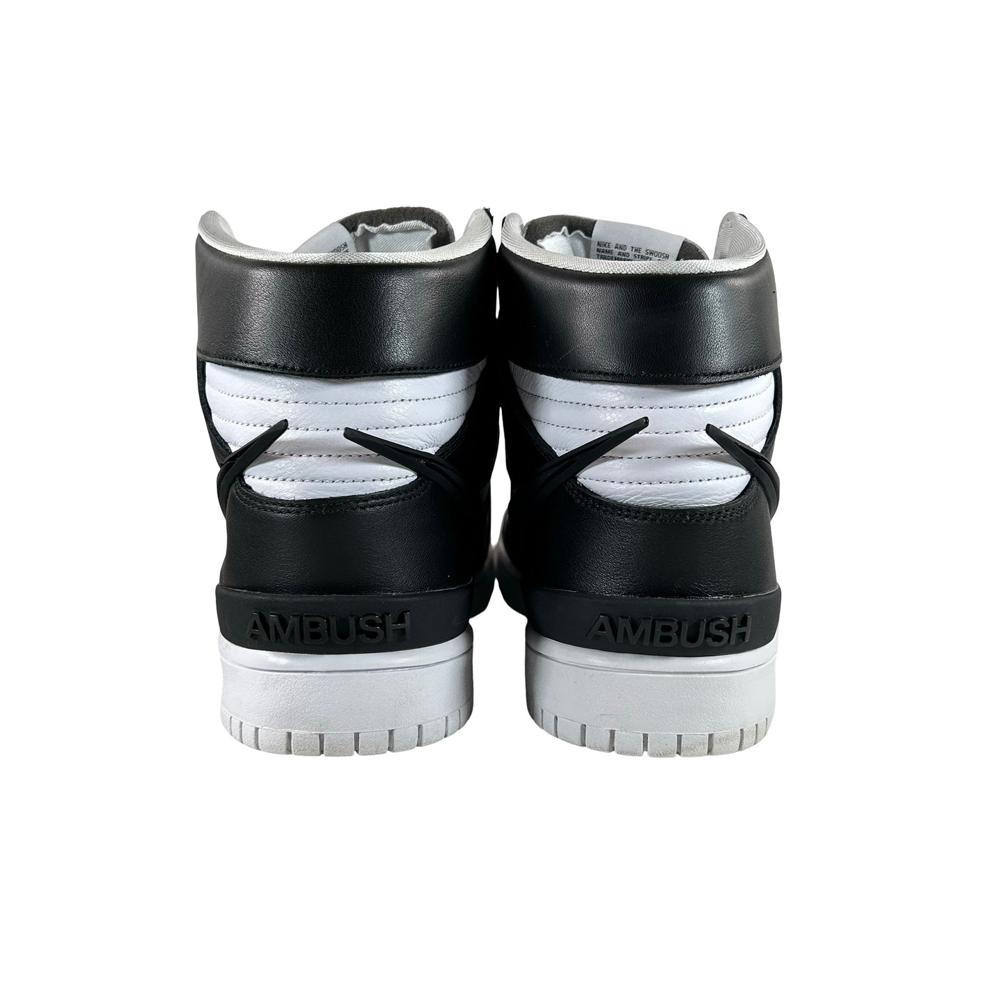 CU7544 001 Nike Dunk High AMBUSH Black White [USED] - 12.5 M (Used)