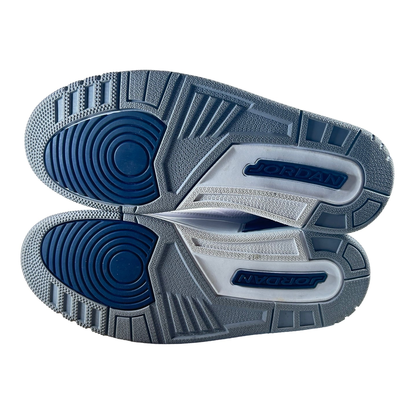 CT8532 140 Jordan 3 Retro Midnight Navy [USED] - 9 M (Used) (No Box)